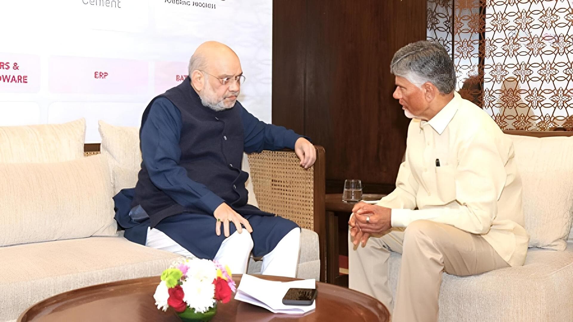 Chandrababu: అమరావతి చట్టబద్ధతపై కేంద్ర హోంమంత్రితో చంద్రబాబు చర్చలు