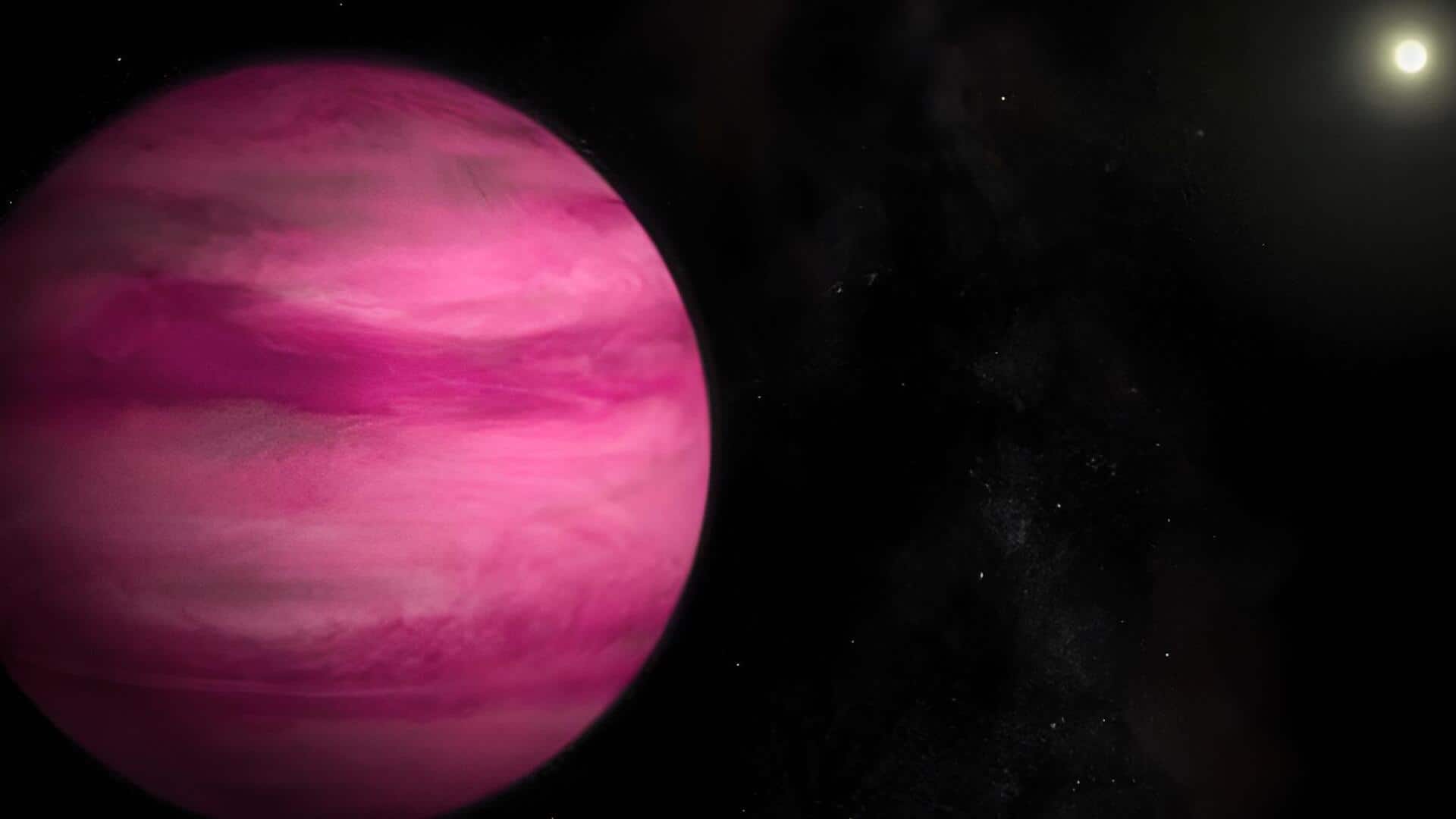 Pink Planet: అంతరిక్షంలో గులాబీ గ్రహం.. పింక్ ప్లానెట్‌పై ఉప్పు మేఘాలు గుర్తించిన శాస్త్రవేత్తలు