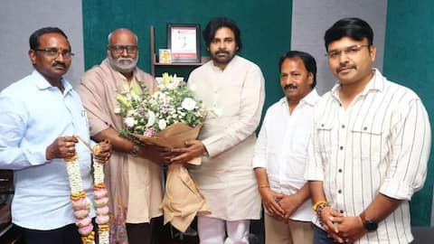 Pawan Kalyan : పవన్ చేతిలో ఆస్కార్ ట్రోఫీ! కీరవాణితో సరదాగా గడిపిన క్షణాలు వైరల్