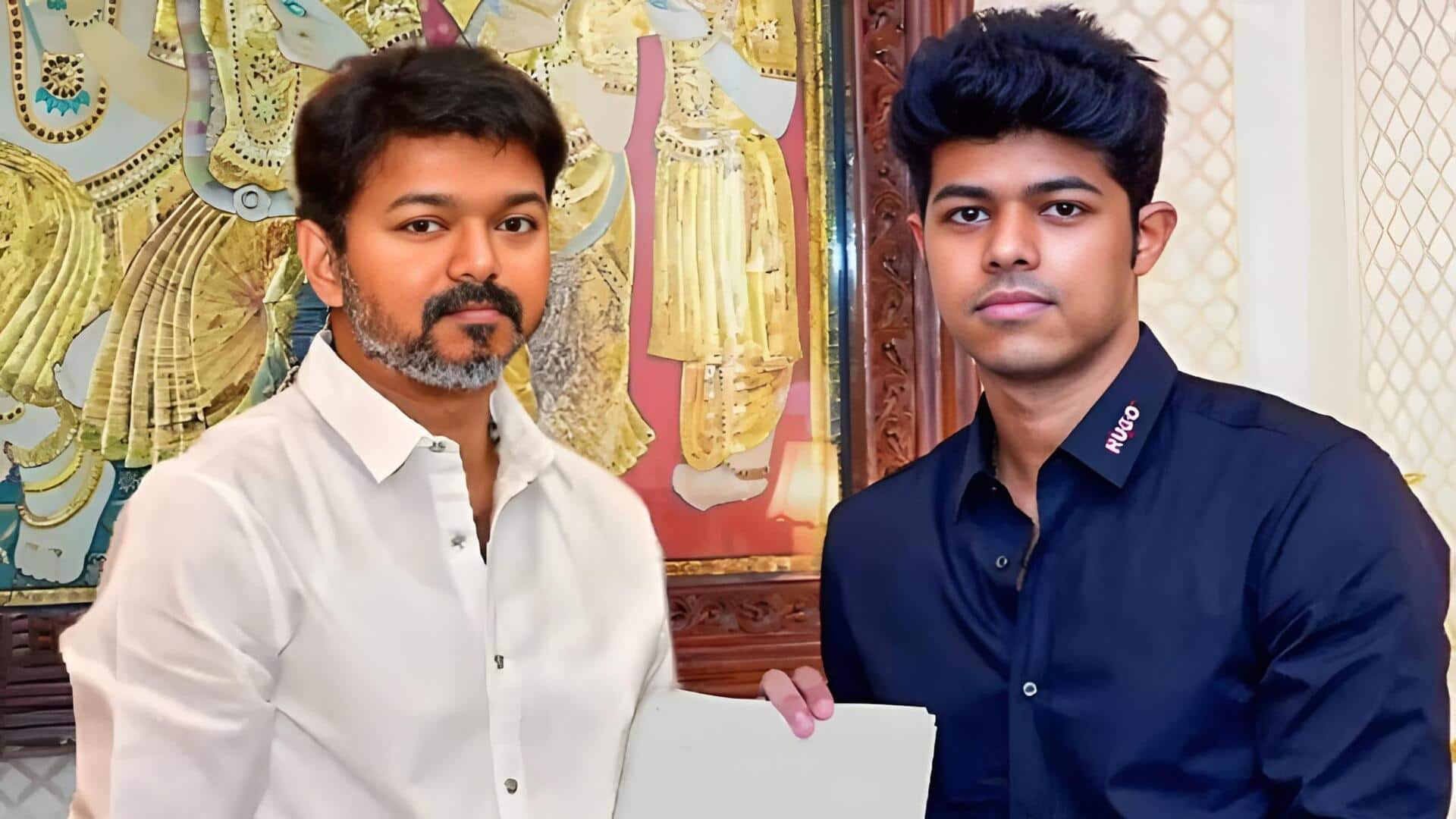 Jason Sanjay: తల్లికి అండగా నిలిచిన విజయ్ కుమారుడు.. తండ్రి పేరు తొలగింపు