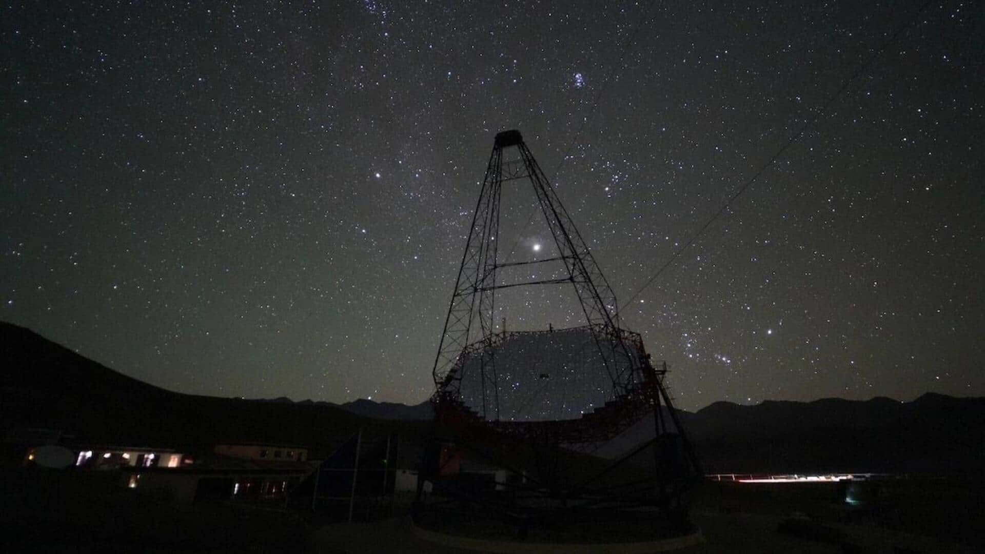 Gamma Ray Telescope: లద్దాఖ్ లో ప్రపంచంలోనే అత్యంత ఎత్తైన గామా రే టెలిస్కోప్.. ఇక్కడే ఎందుకంటే..?