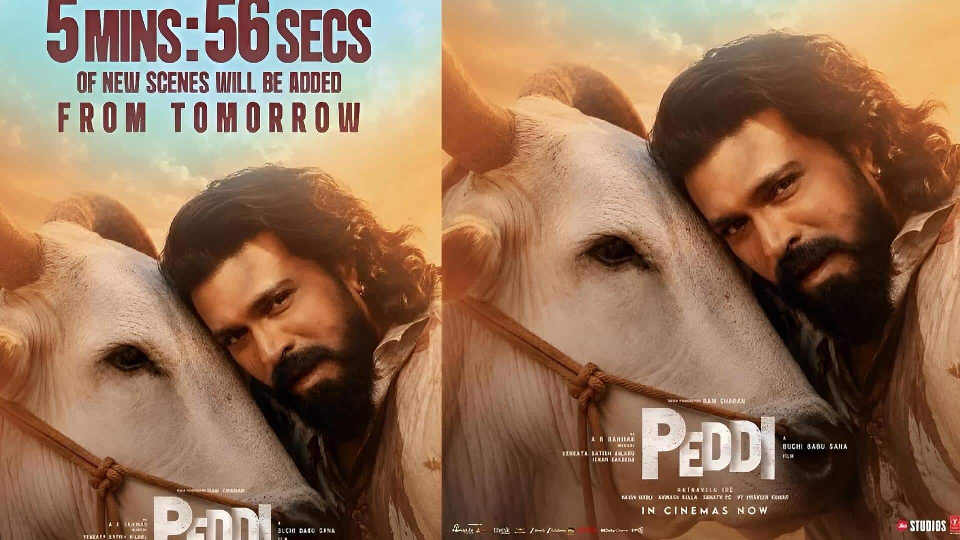 Peddi : 'పెద్ది' ఫ్యాన్స్‌కు బిగ్ సర్‌ప్రైజ్.. ఇక నుంచి 6 నిమిషాల కొత్త సీన్స్ యాడ్!