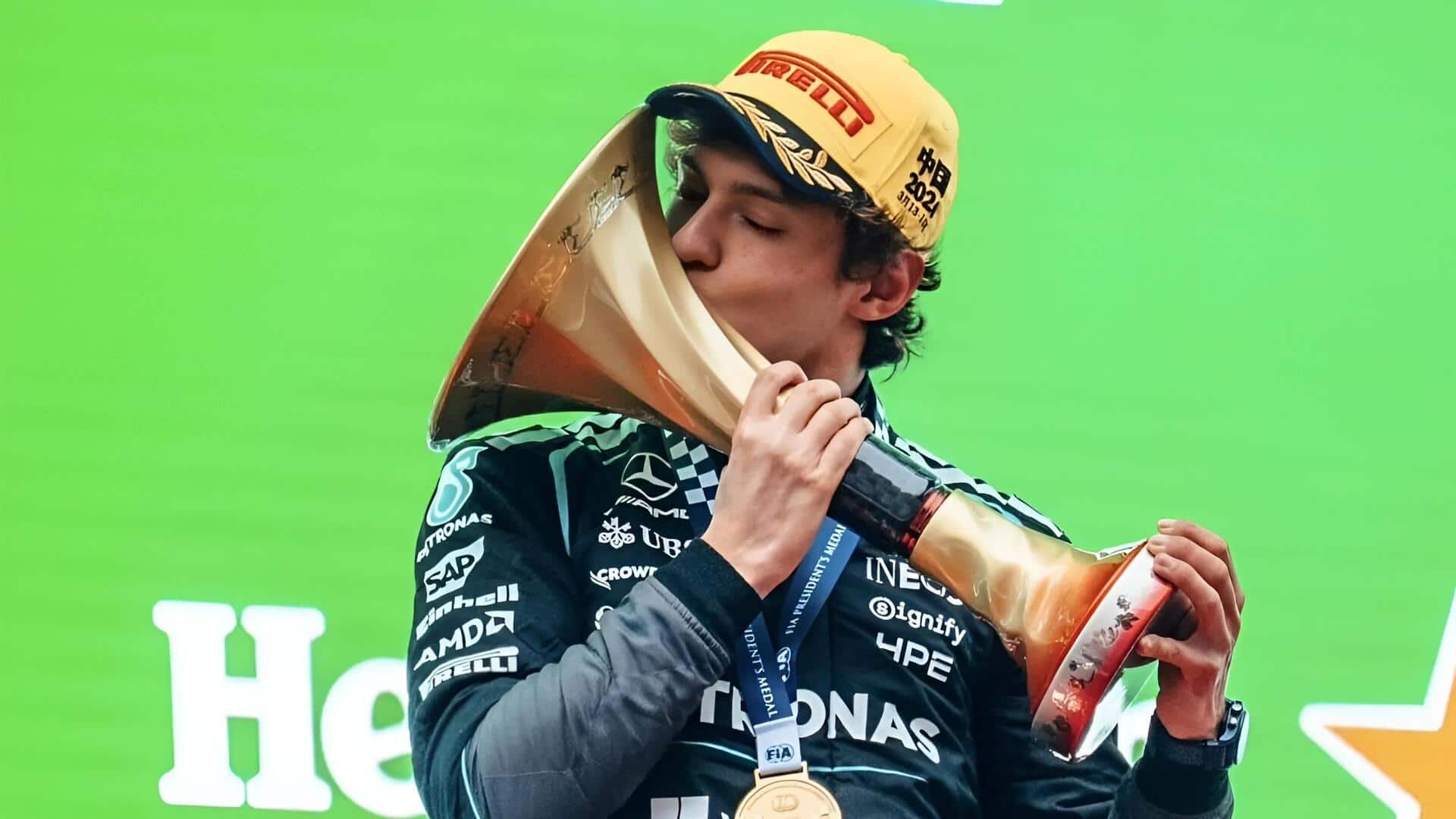 kimi antonelli: ఏడేళ్లకే ట్రాక్‌పై అడుగు.. ఇప్పుడు ఎఫ్-1 విజేత