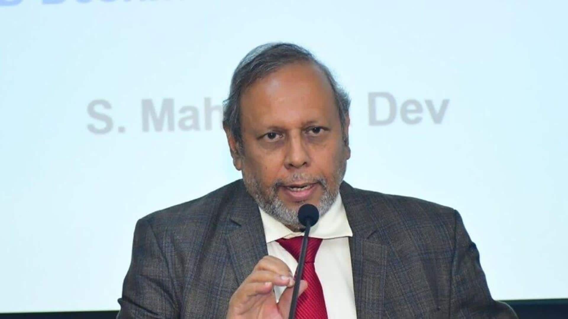 Prof S Mahendra Dev: ప్రధానికి ఆర్థిక సలహామండలి ఛైర్మన్‌గా సూర్యదేవర మహేంద్రదేవ్‌   