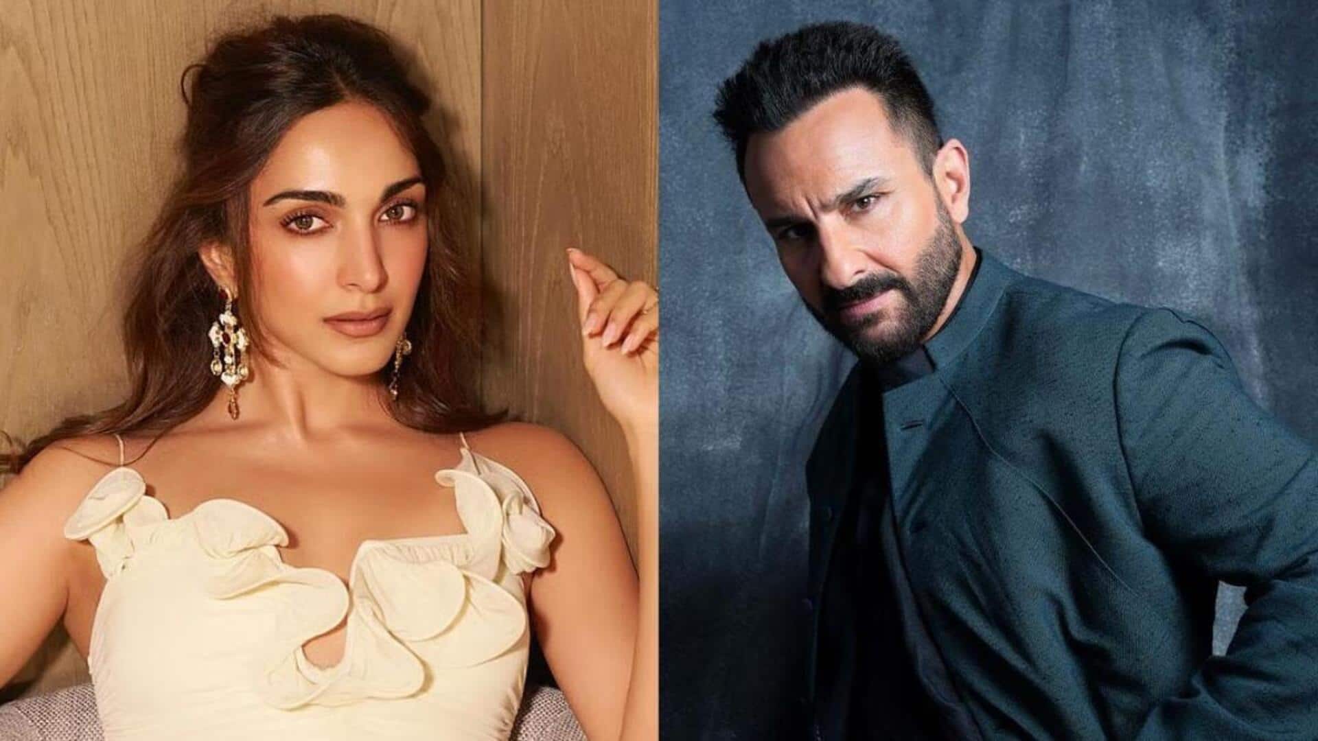 Saif-Kiara Movie: సైఫ్ అలీ ఖాన్, కియారా అద్వానీ తొలిసారి జోడీ.. సూపర్‌నేచురల్ థ్రిల్లర్‌కు సిద్ధం
