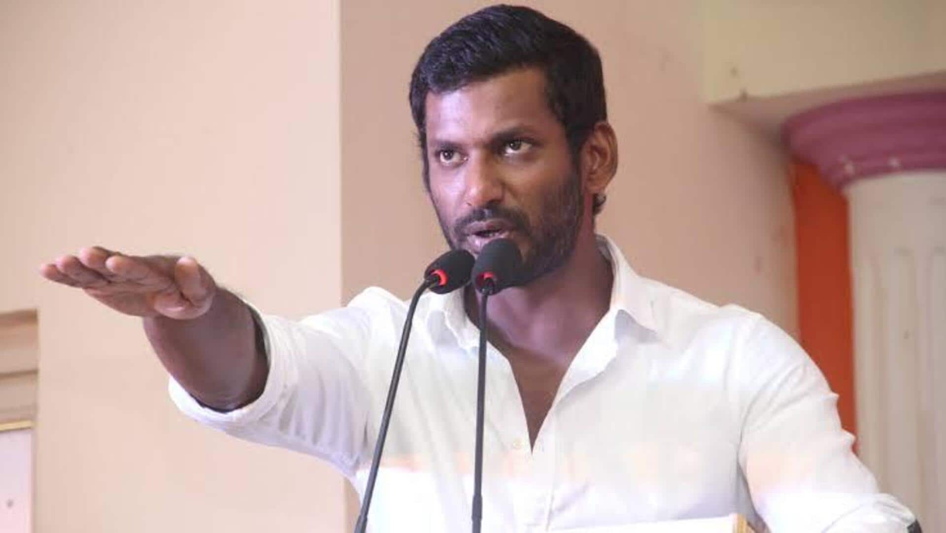 Vishal: ప్రజాసేవ కోసం మంచి పేరును వినియోగిస్తా.. రాజకీయ ప్రవేశంపై విశాల్ కీలక వ్యాఖ్యలు