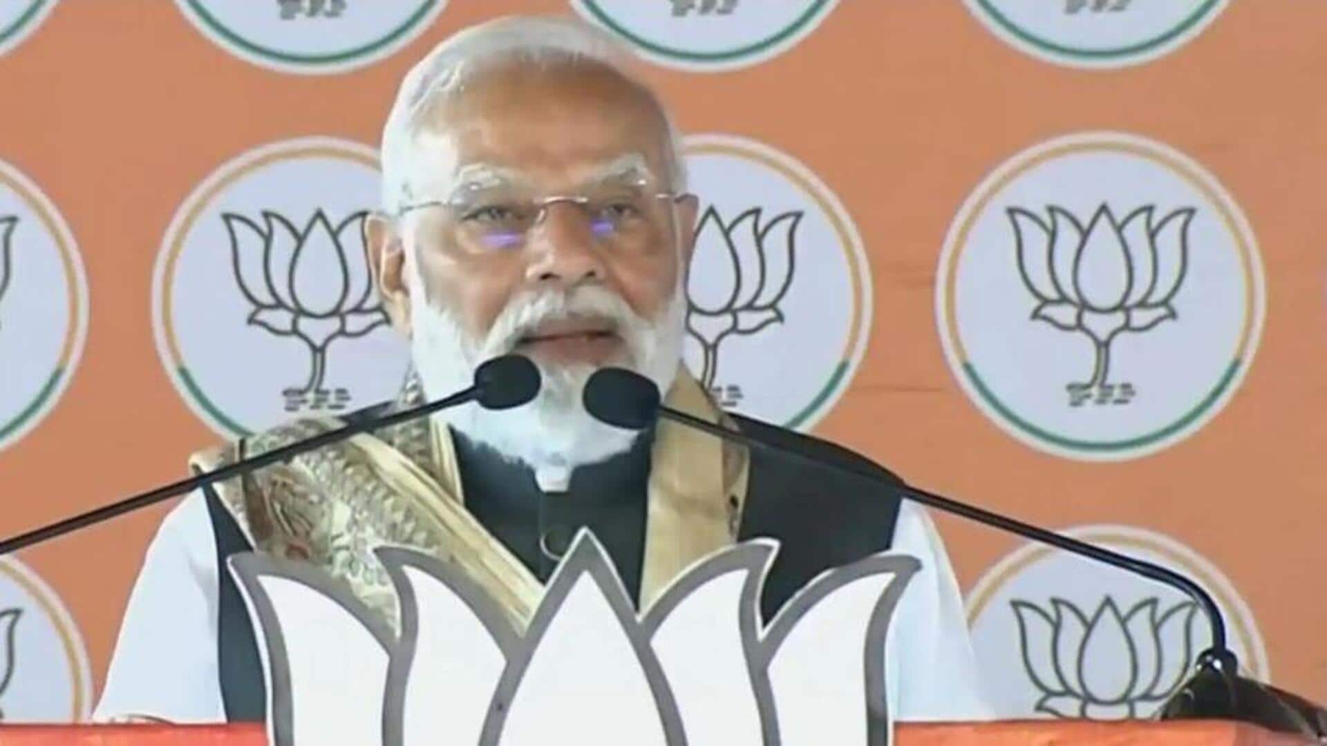 PM Modi: వాళ్లు రివాల్వర్లు ఇస్తే, మేం విద్యను అందిస్తున్నాం : నరేంద్ర మోదీ 