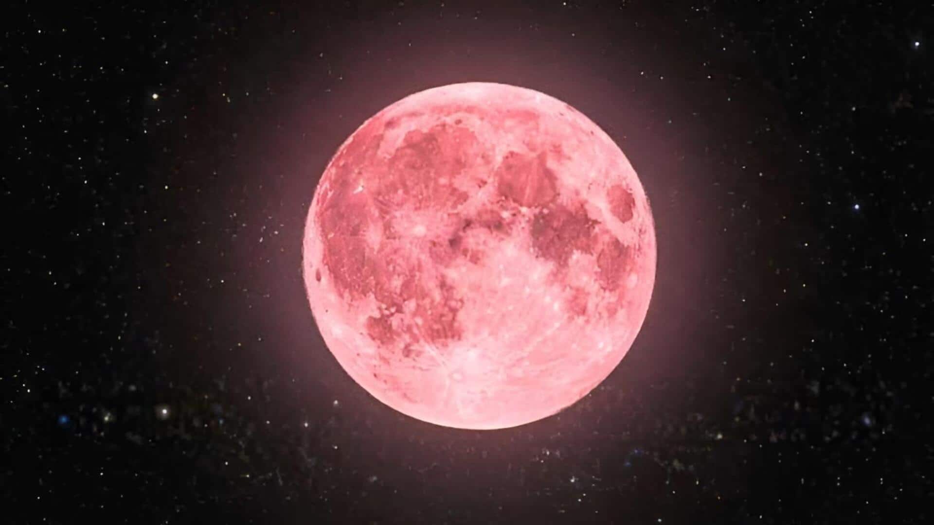 Pink Full Moon 2026: ఆకాశంలో అద్భుతం.. కనువిందు చేయనున్న పింక్ మూన్