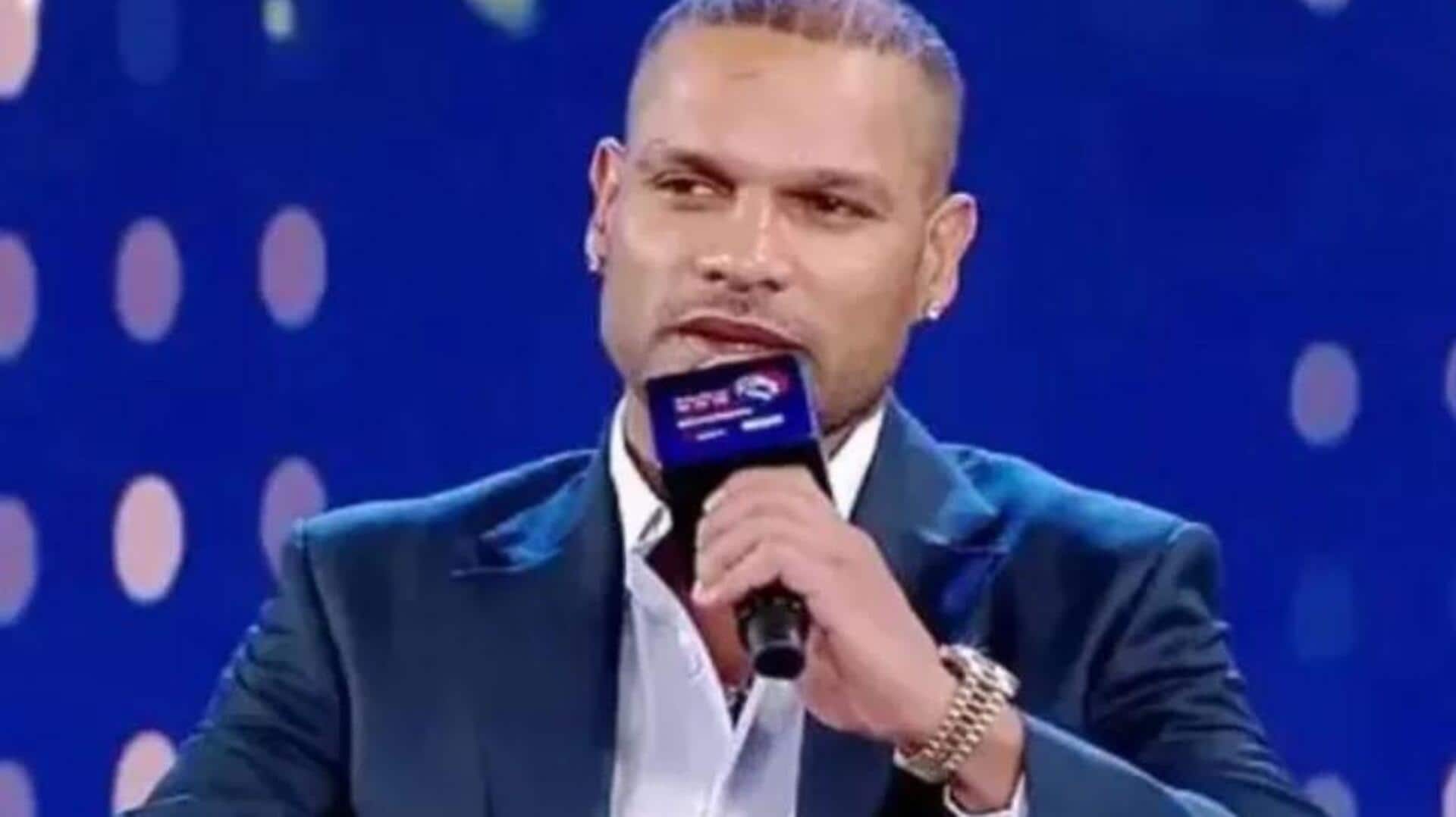 WCL 2025: భారత్-పాక్ మ్యాచ్ రద్దు.. దేశమే ముఖ్యమన్న శిఖర్ ధావన్ WCL 2025: భారత్-పాక్ మ్యాచ్ రద్దు.. దేశమే ముఖ్యమన్న శిఖర్ ధావన్