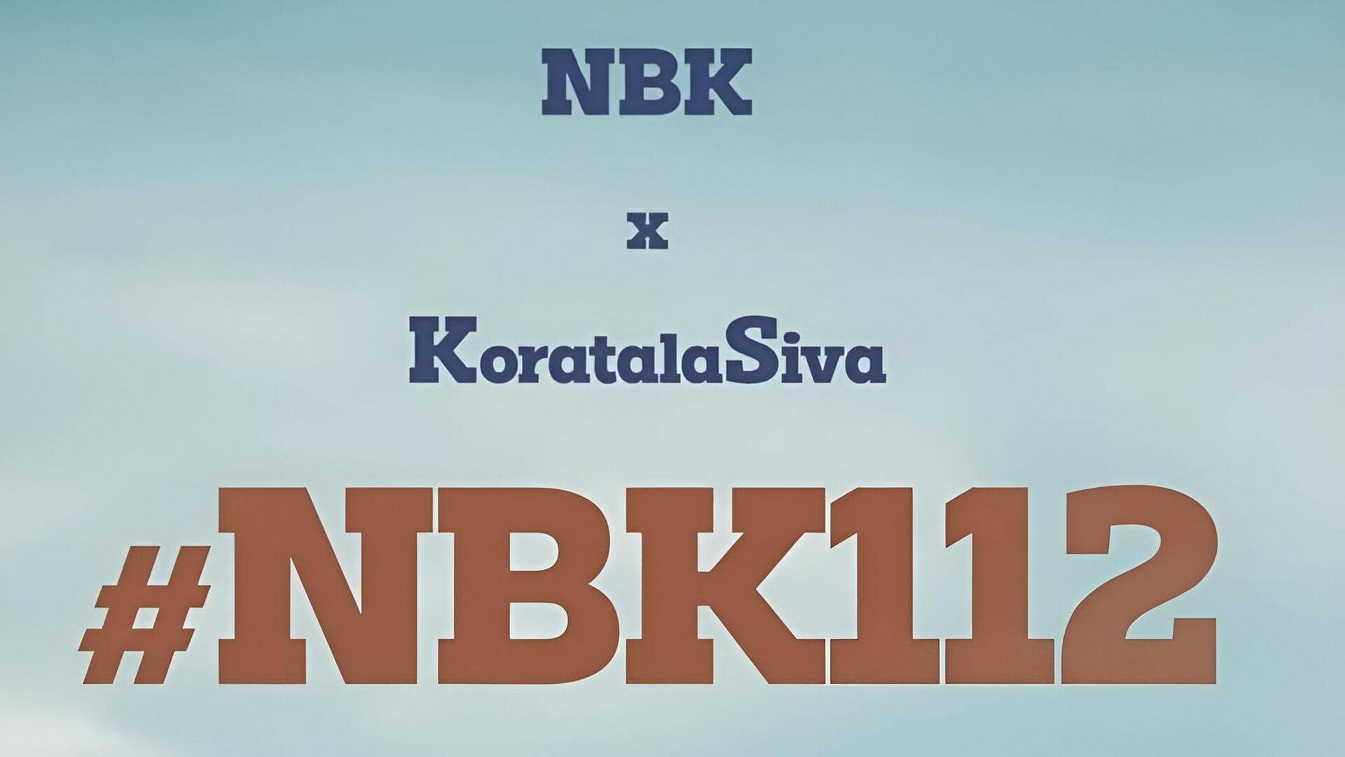 NBK112: ఆగిపోయిందంటూ పుకార్లు.. బాలయ్య-కొరటాల మూవీపై టీమ్‌ కీలక ప్రకటన
