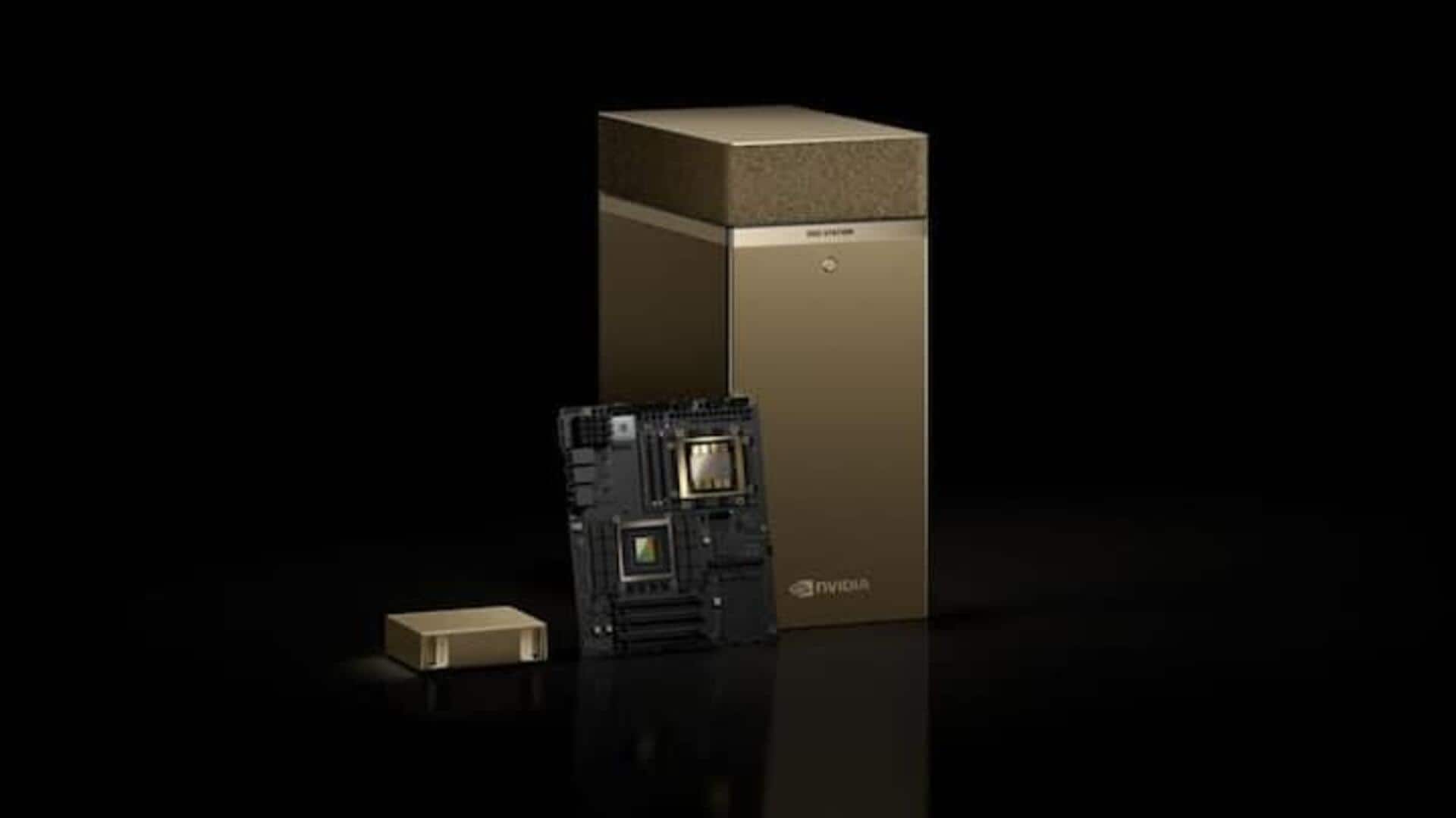 NVIDIA: నీవీడియా కొత్త DGX Spark: ఏఐ సూపర్కంప్యూటర్ రేపు విడుదల NVIDIA: నీవీడియా కొత్త DGX Spark: ఏఐ సూపర్కంప్యూటర్ రేపు విడుదల
