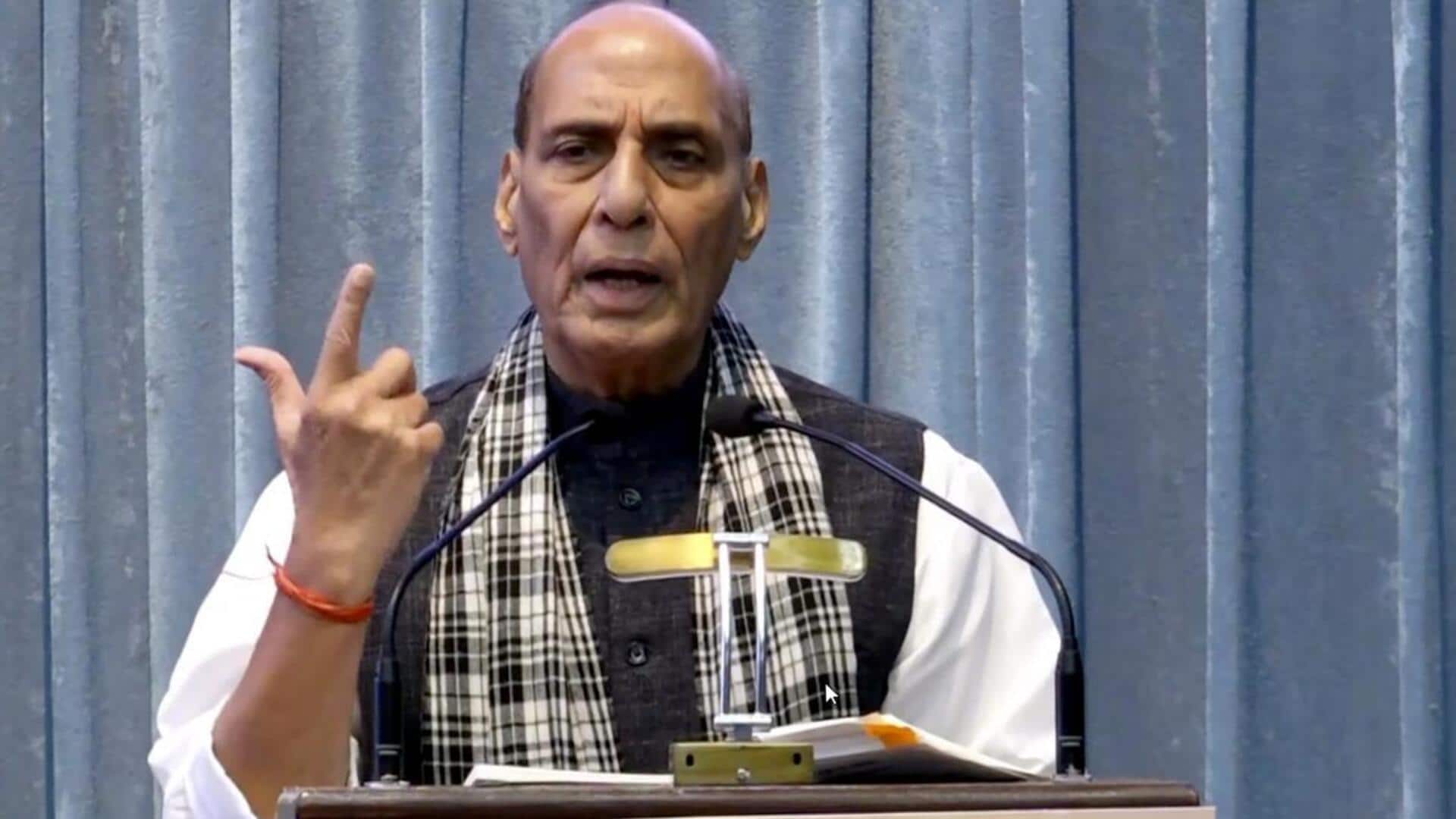 Rajnath Singh: భారతదేశ రక్షణ రంగ ఉత్పత్తి ఆల్ టైమ్ గరిష్ట స్థాయిరూ.1.51 లక్షల కోట్లకు చేరింది: రాజ్నాథ్ సింగ్ Rajnath Singh: భారతదేశ రక్షణ రంగ ఉత్పత్తి ఆల్ టైమ్ గరిష్ట స్థాయిరూ.1.51 లక్షల కోట్లకు చేరింది: రాజ్నాథ్ సింగ్