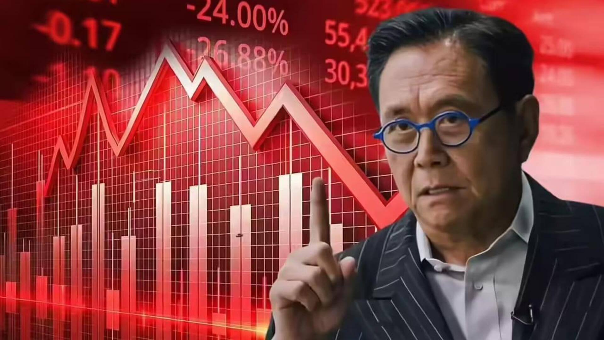 Robert Kiyosaki Warns: స్టాక్ మార్కెట్ పతనం తప్పదా? రిచ్ డాడ్ పూర్ డాడ్ రచయిత కీలక వ్యాఖ్యలు