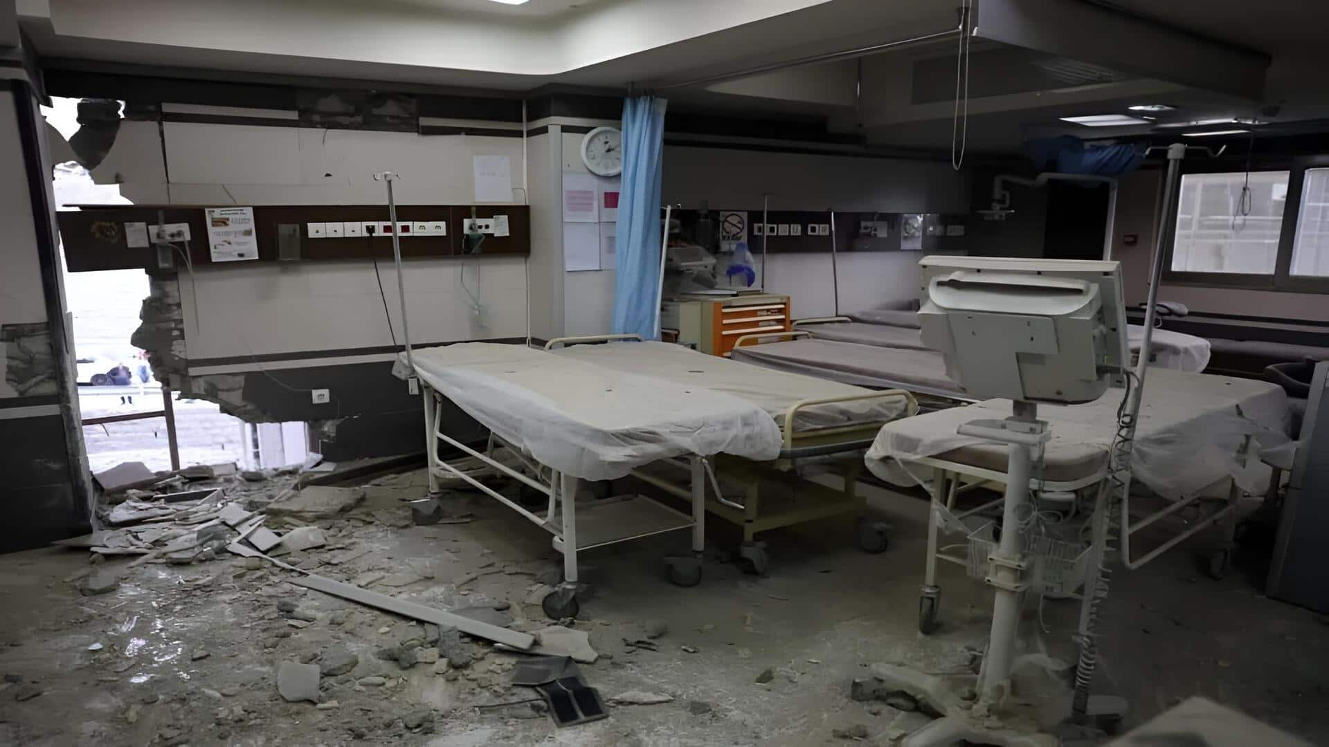 Iran: గాంధీ ఆసుపత్రి ధ్వంసం వీడియో విడుదల చేసిన ఇరాన్