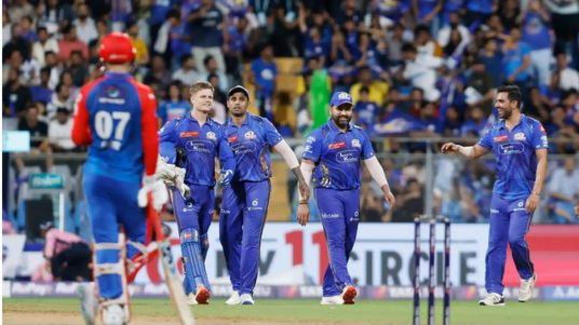 MI vs DC: ప్లే ఆఫ్స్కు దూసుకెళ్లిన ముంబై.. ఇంటిబాట పట్టిన ఢిల్లీ MI vs DC: ప్లే ఆఫ్స్కు దూసుకెళ్లిన ముంబై.. ఇంటిబాట పట్టిన ఢిల్లీ