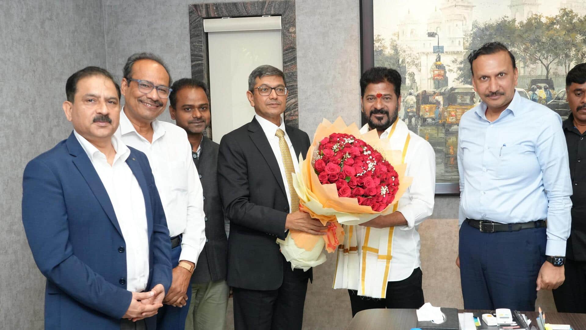 Revanth Reddy: తెలంగాణలో 80,000 కోట్ల రూపాయల పెట్టుబడులకు ఎన్టీపీసీ సిద్ధం Revanth Reddy: తెలంగాణలో 80,000 కోట్ల రూపాయల పెట్టుబడులకు ఎన్టీపీసీ సిద్ధం