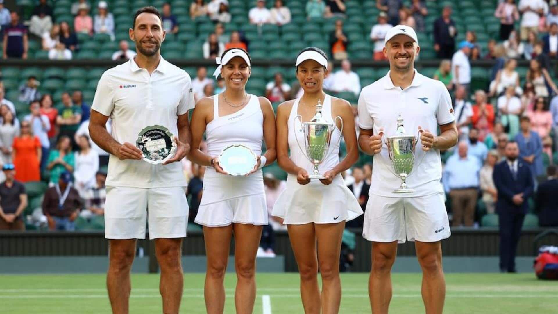 Wimbledon 2025: భారీగా పెరిగిన వింబుల్డన్ ప్రైజ్మనీ.. విజేతకు రూ.34 కోట్లు Wimbledon 2025: భారీగా పెరిగిన వింబుల్డన్ ప్రైజ్మనీ.. విజేతకు రూ.34 కోట్లు