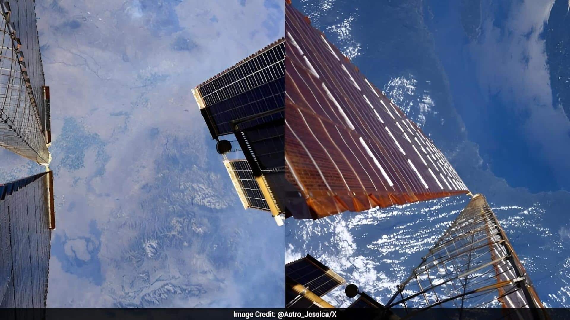 Astronaut: అంతరిక్షం నుంచి మన భూమి ఇలా కనిపిస్తుందా.. వ్యోమగామి ఫొటోలు వైరల్
