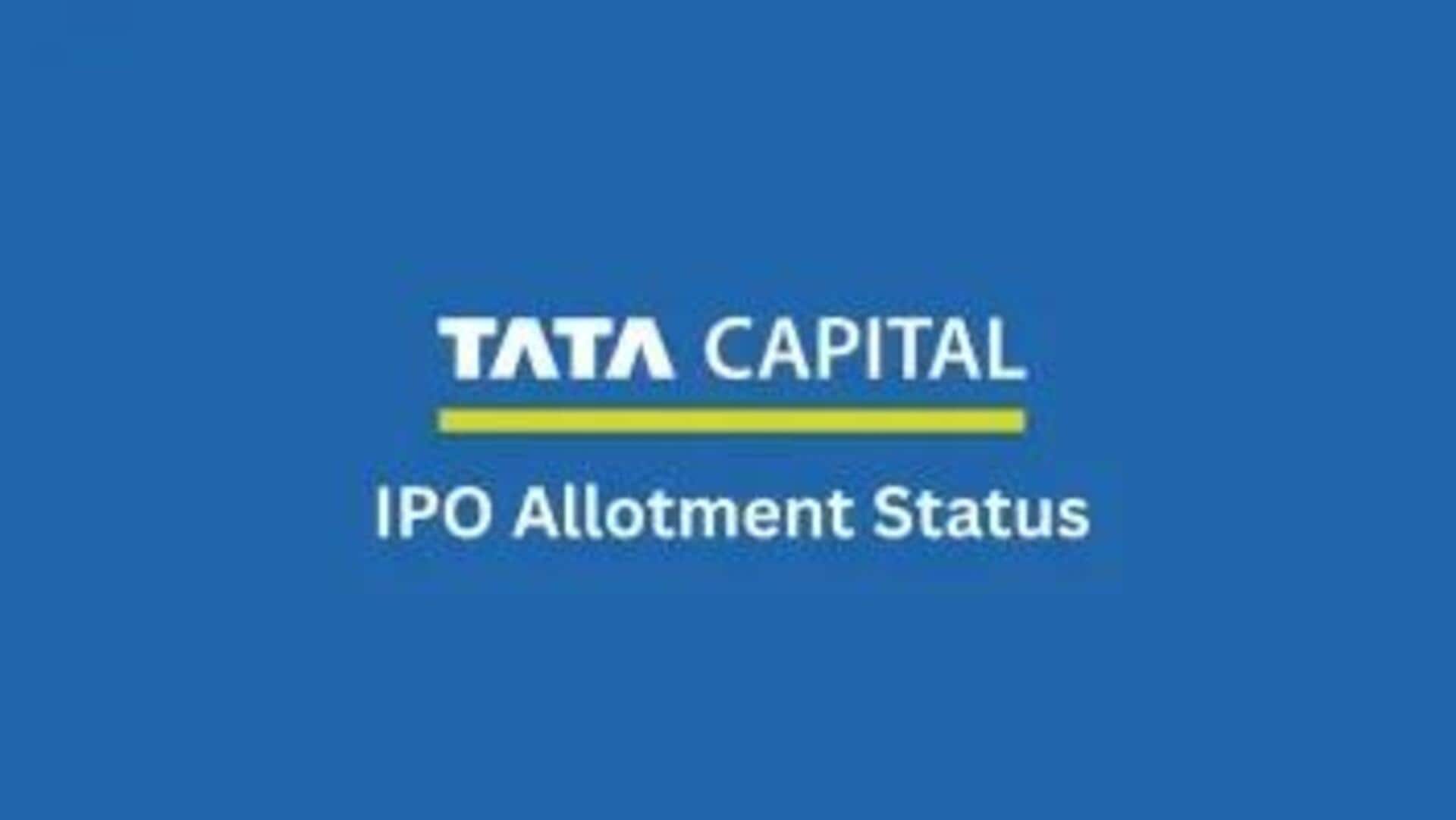 Tata Capital IPO Allotment : టాటా క్యాపిటల్ ఐపీఓ అలాట్మెంట్ స్టేటస్ సులభంగా చెక్ చేసుకోండిలా.. Tata Capital IPO Allotment : టాటా క్యాపిటల్ ఐపీఓ అలాట్మెంట్ స్టేటస్ సులభంగా చెక్ చేసుకోండిలా..