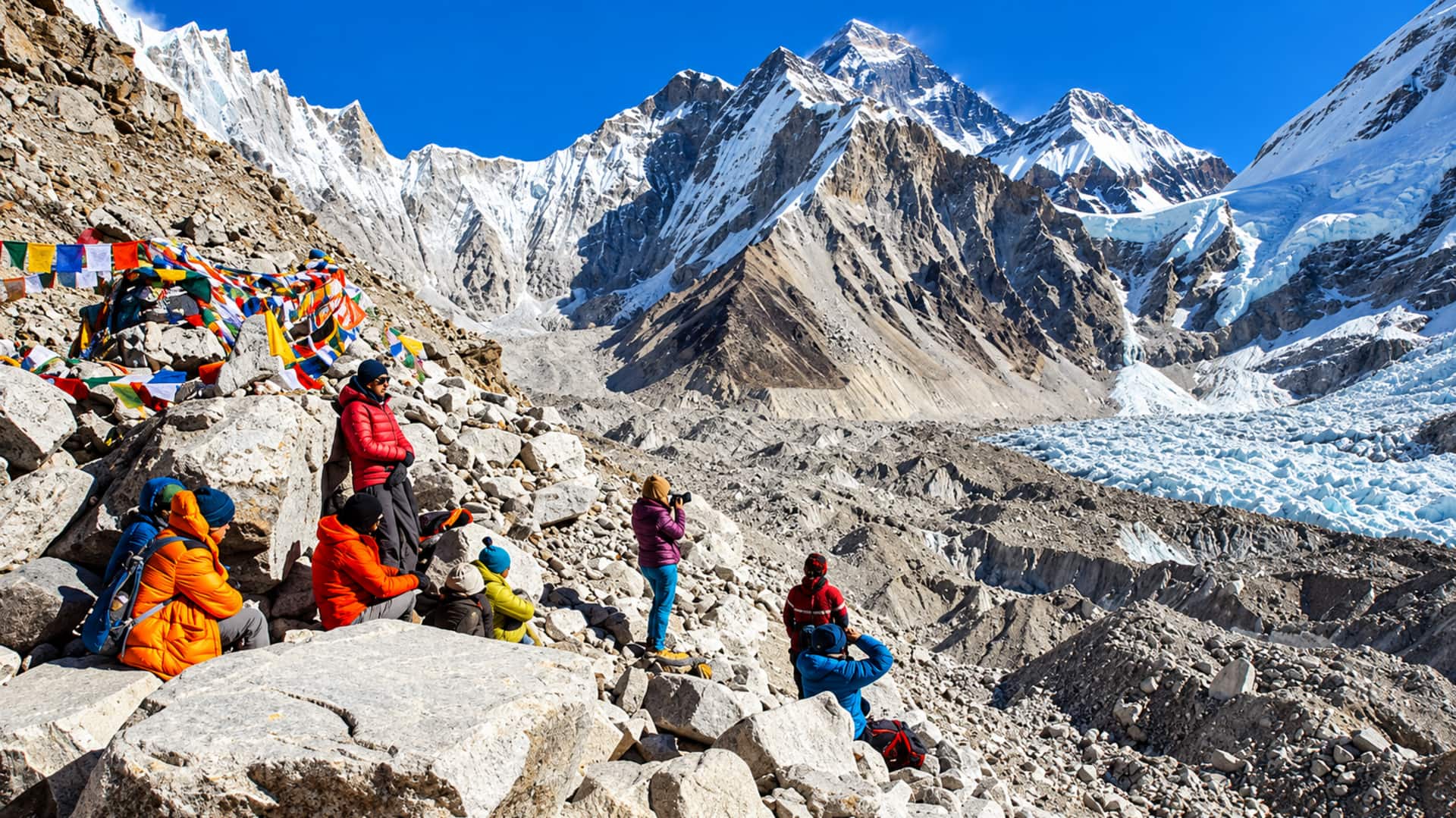 Mount Everest's Glacier: ఎవరెస్ట్‌ మంచుకు ముప్పు.. మానవ కార్యకలాపాలతో పెరుగుతున్న కరుగుదల