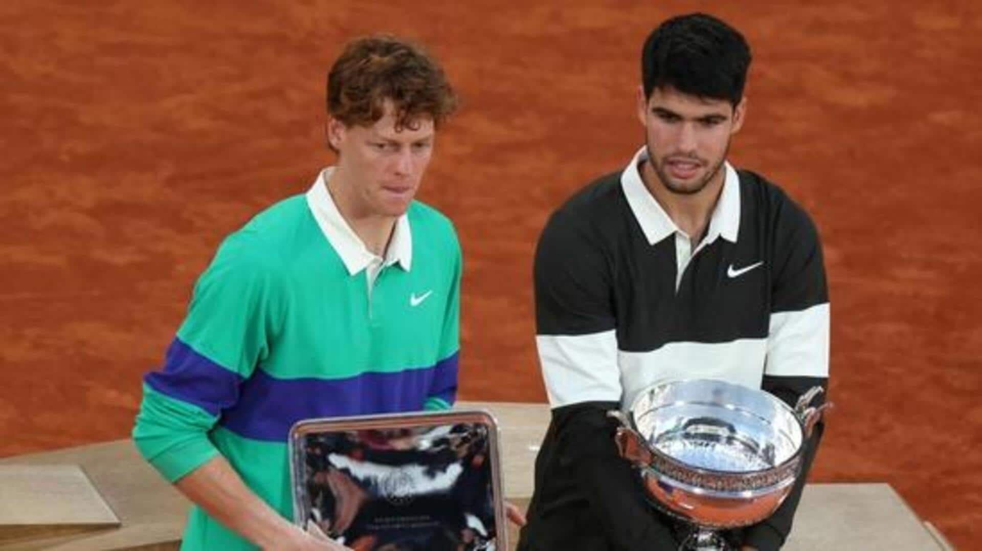 French Open 2025: ఫ్రెంచ్ ఓపెన్ టైటిల్ విజేత కార్లోస్ అల్కరాస్.. రికార్డు బద్దలు French Open 2025: ఫ్రెంచ్ ఓపెన్ టైటిల్ విజేత కార్లోస్ అల్కరాస్.. రికార్డు బద్దలు