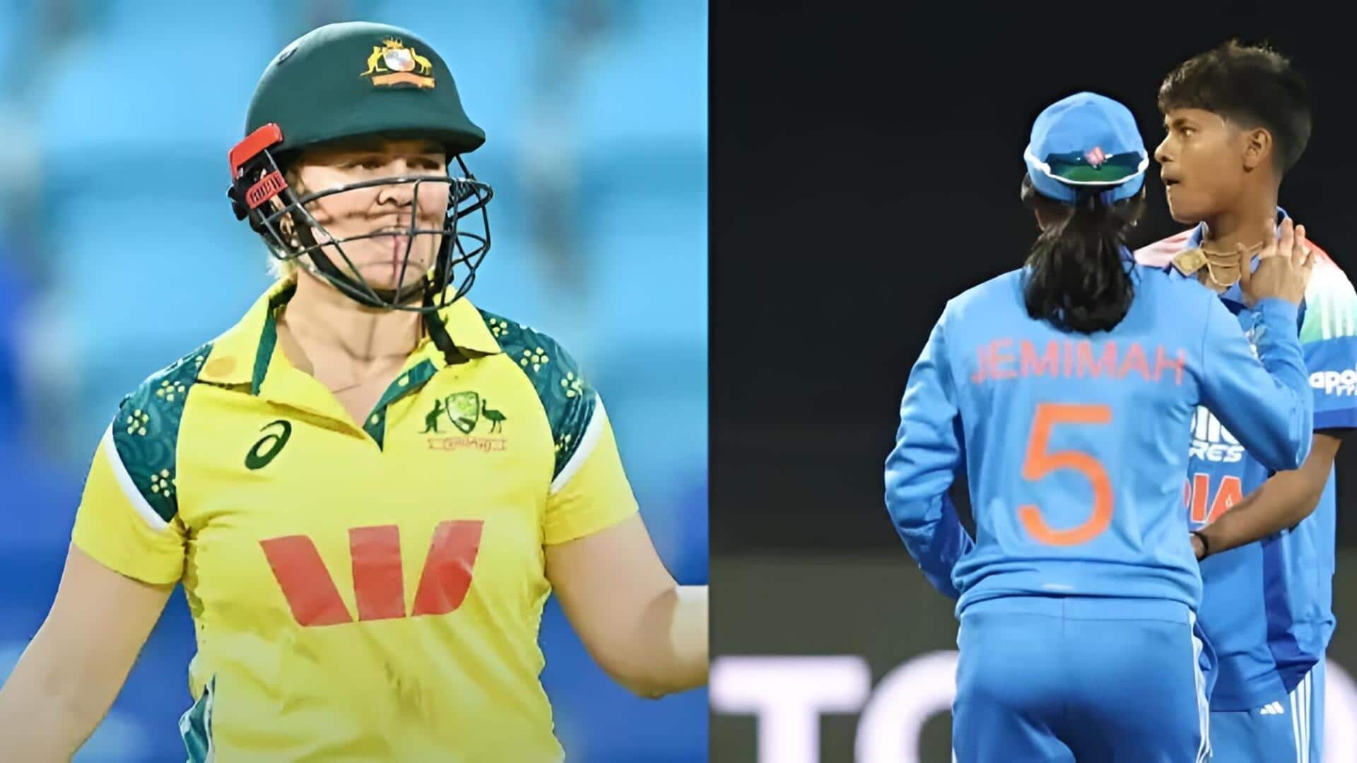 AUS w Vs IND w: మళ్లీ ఓడిన భారత్.. ఆస్ట్రేలియాదే వన్డే సిరీస్!