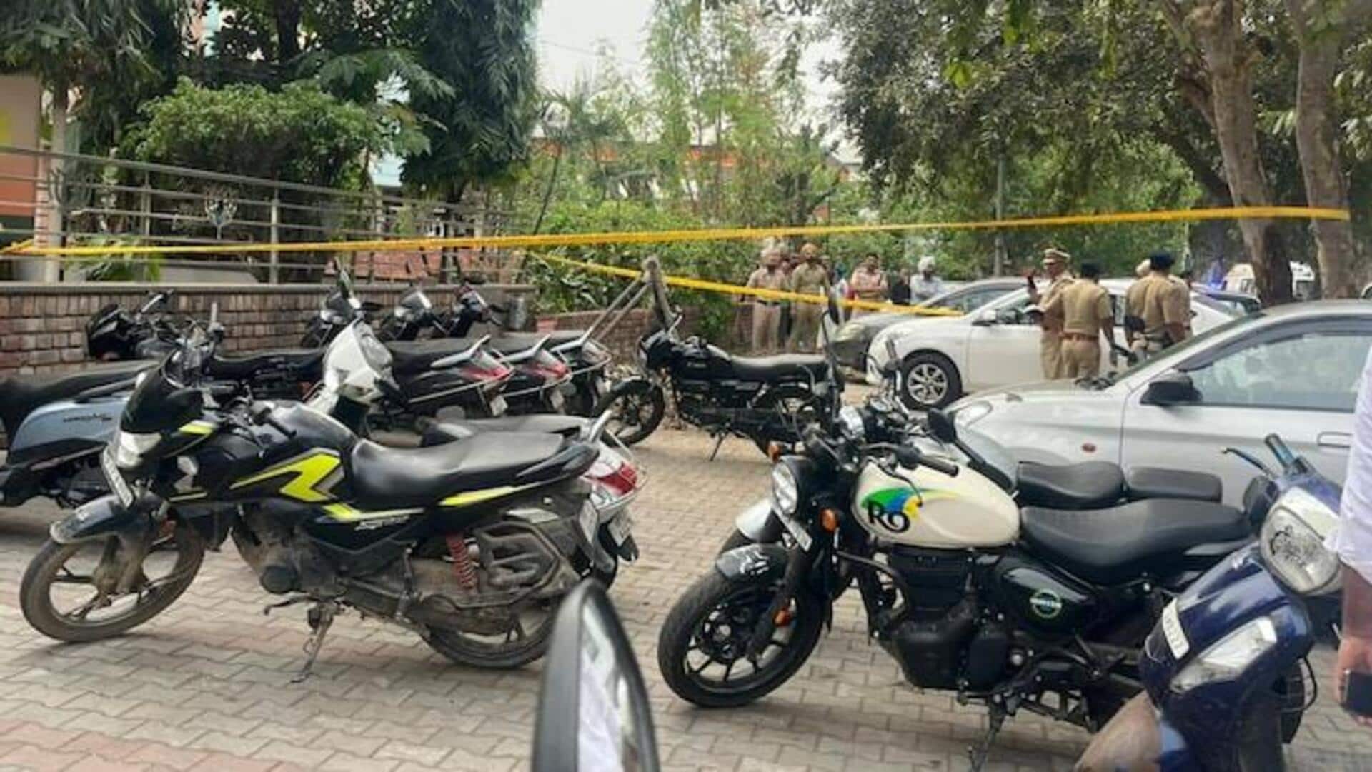 Chandigarh : బీజేపీ కార్యాలయం వద్ద భారీ పేలుడు.. ఛండీగఢ్‌లో స్కూటర్ బ్లాస్ట్..