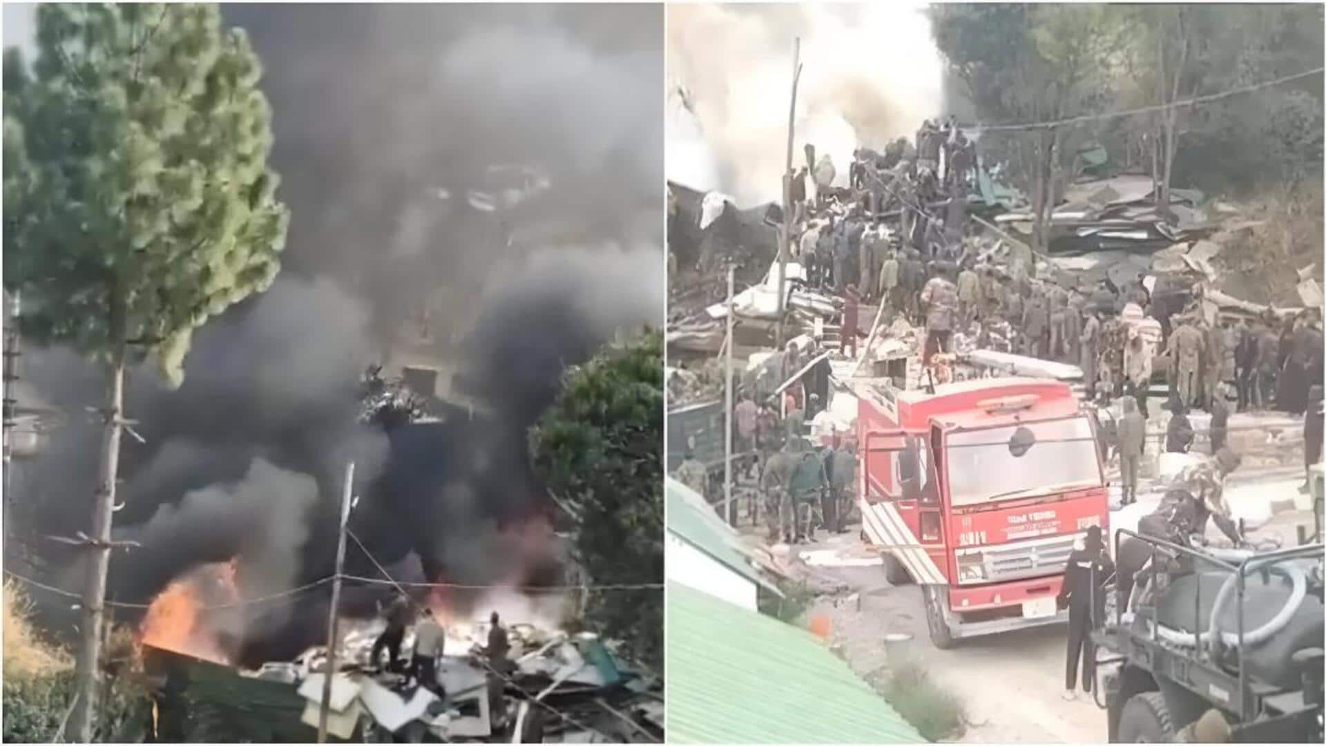 Fire in Army Camp Store: జోషిమఠ్‌లో ఆర్మీ క్యాంపులో భారీ అగ్ని ప్రమాదం