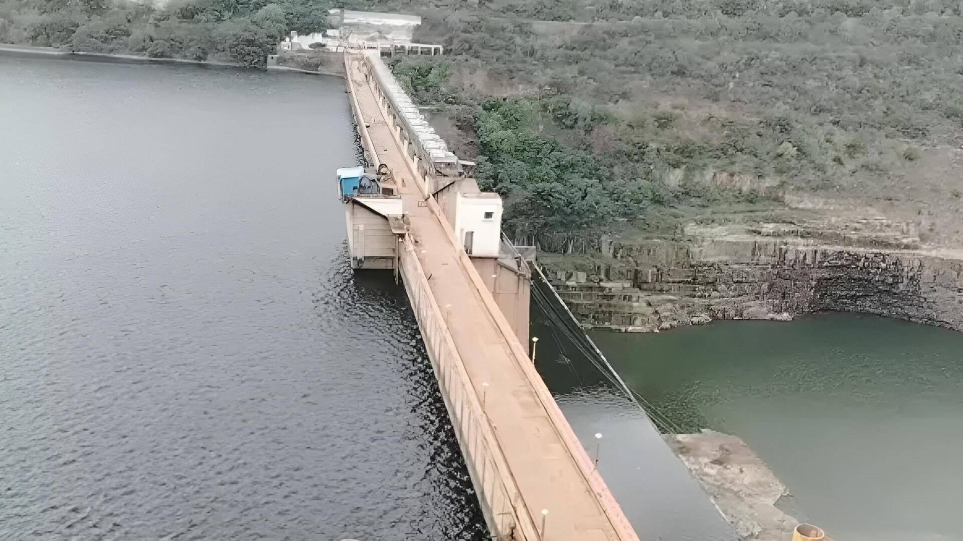 Srisailam reservoir: శ్రీశైలం జలాశయానికి భారీగా తగ్గిన వరద.. 36,233 క్యూసెక్కుల ఇన్‌ఫ్లో