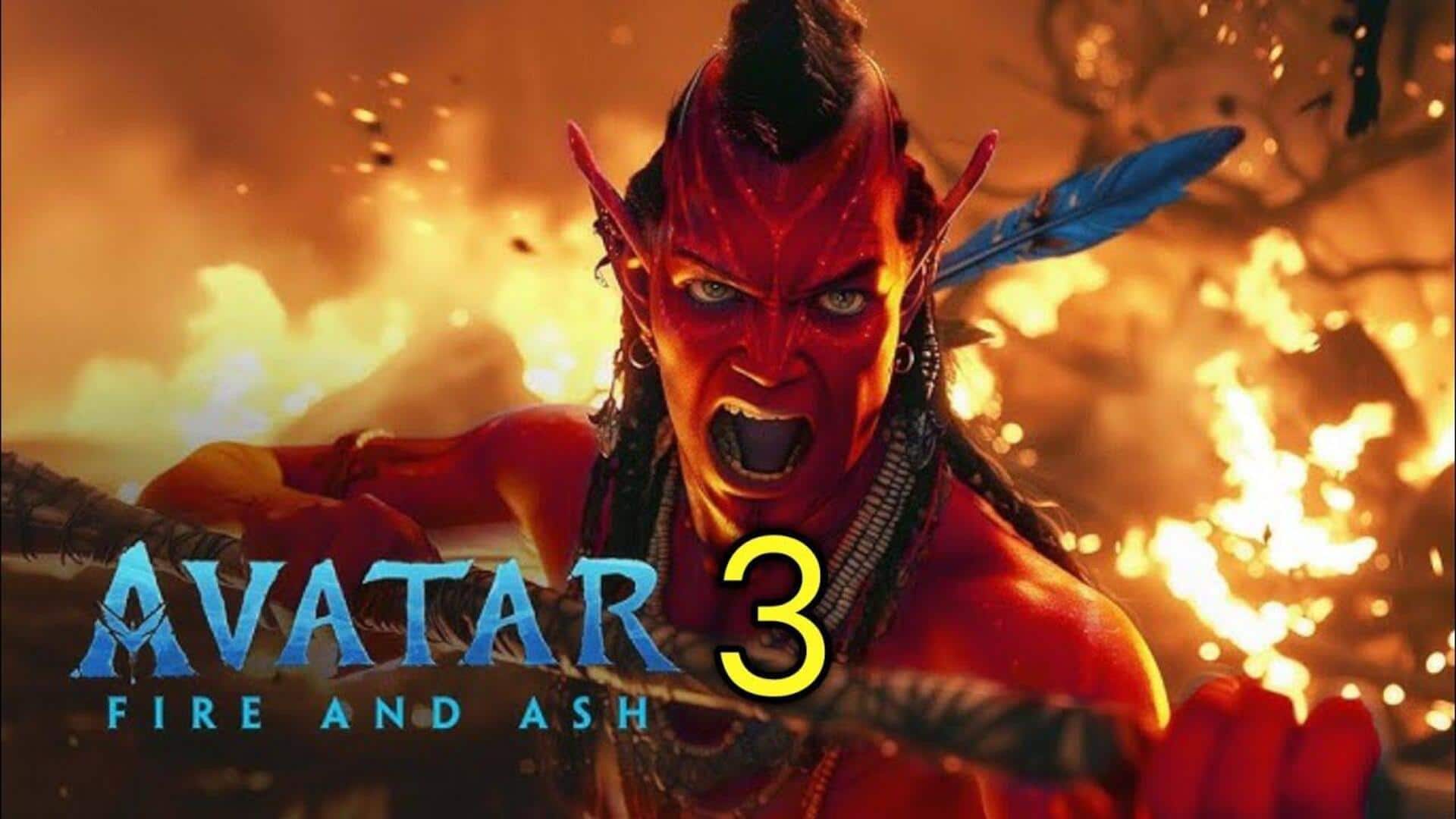 James Cameron : అవతార్- 3 ఫస్ట్ లుక్ విడుదల.. ట్రైలర్ తేదీ ఇదే James Cameron : అవతార్- 3 ఫస్ట్ లుక్ విడుదల.. ట్రైలర్ తేదీ ఇదే