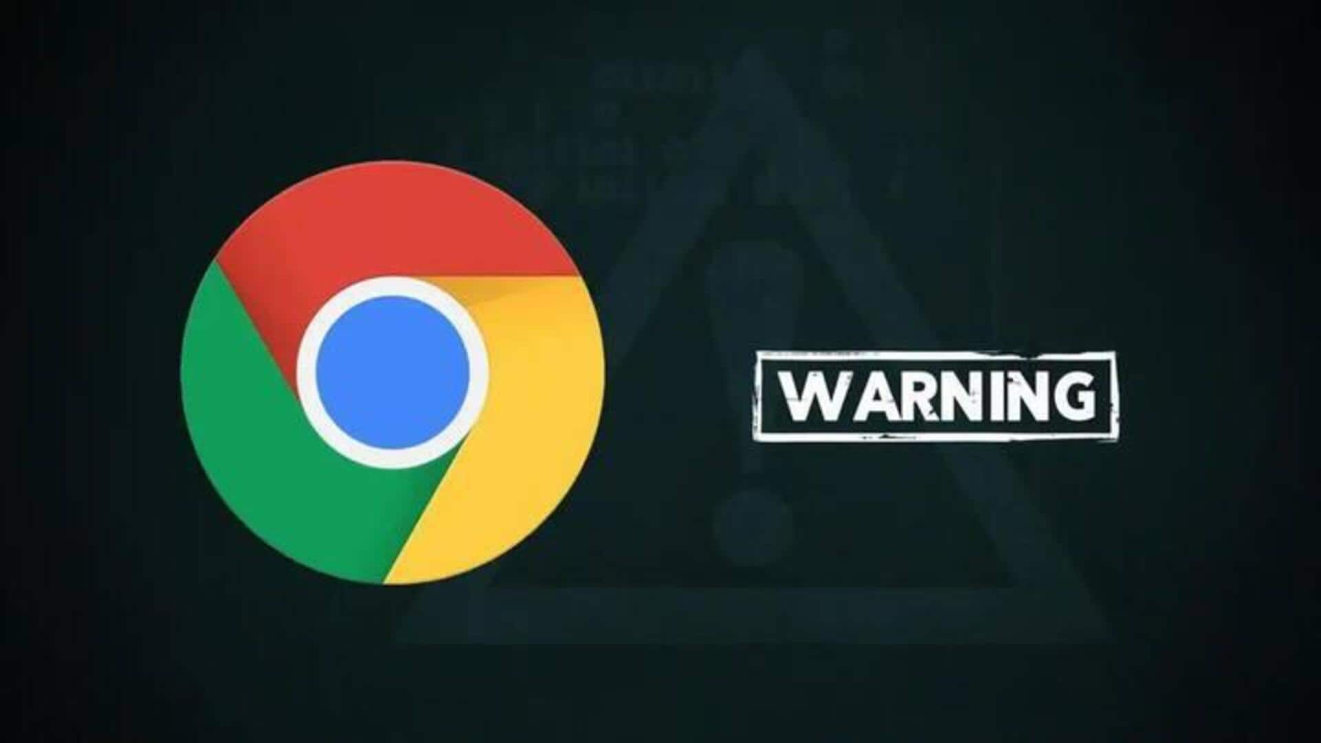 Google Chrome: గూగుల్ క్రోమ్ వినియోగదారులు సైబర్ దాడిని ఎదుర్కోవచ్చు.. ప్రభుత్వం హెచ్చరికలు జారీ 