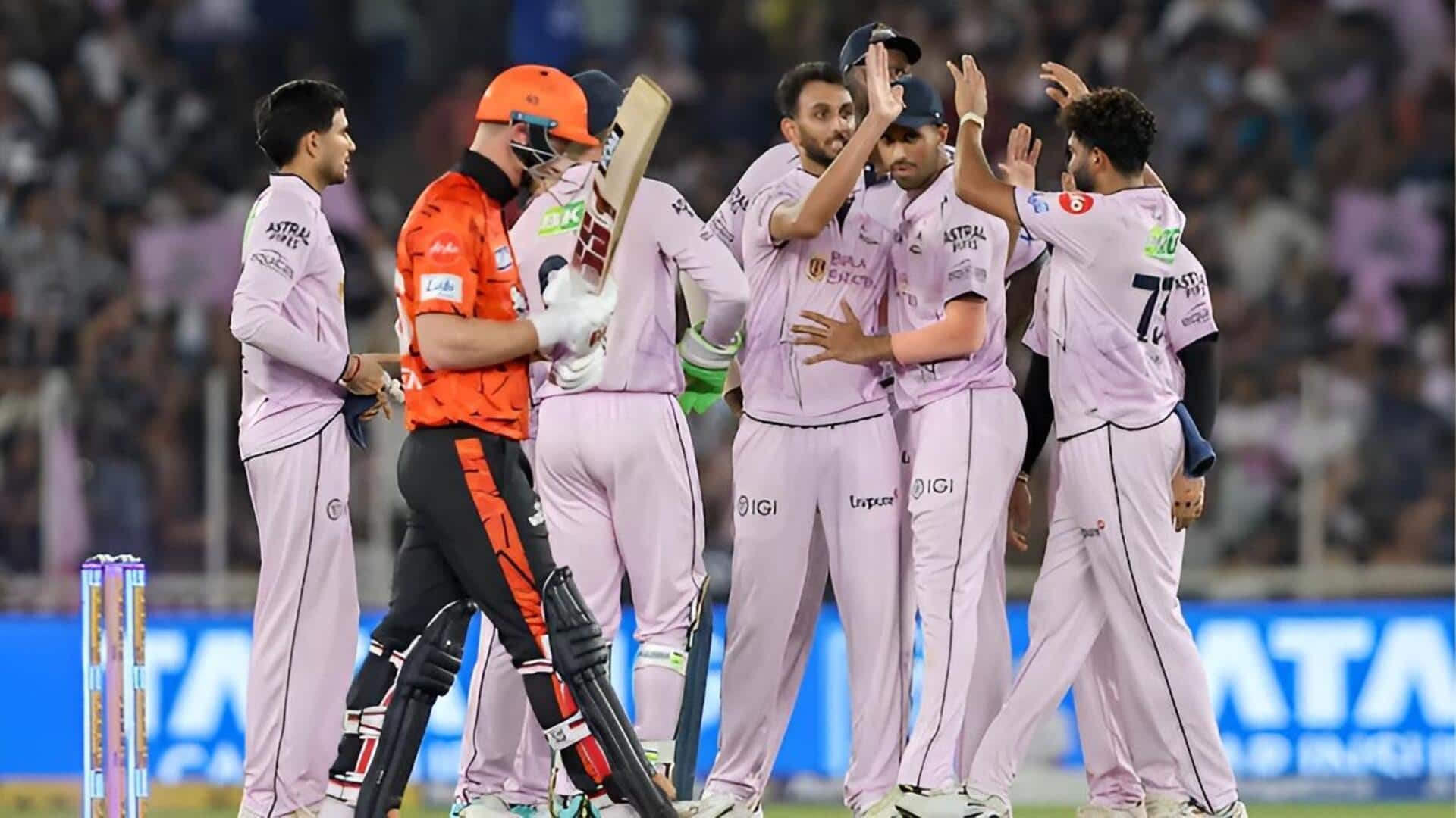 GT vs SRH: చెత్త బ్యాటింగ్‌తో కుప్పకూలిన హైదరాబాద్.. ప్లేఆఫ్స్ బెర్త్ ఖరారు చేసుకున్న గుజరాత్!