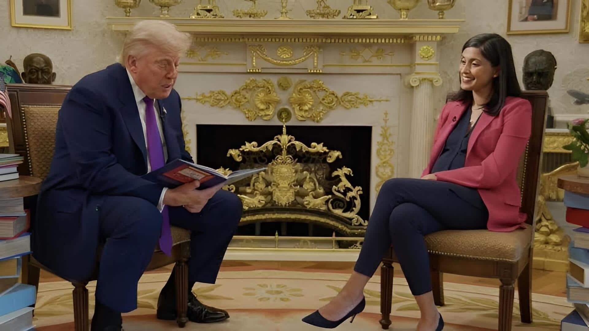 Donald Trump: నాపై వచ్చిన వార్తలే ఎక్కువగా చదువుతాను: ఉషా వాన్స్ పాడ్‌కాస్ట్‌లో ట్రంప్