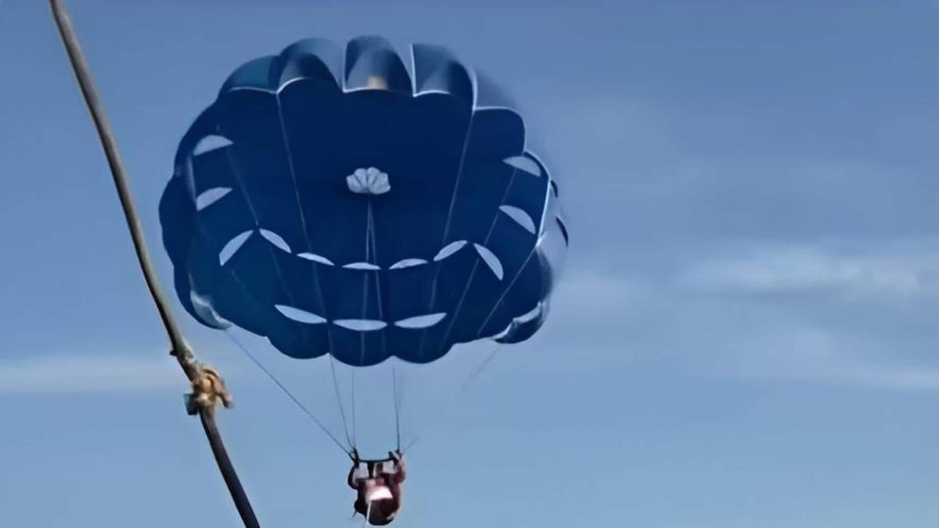 Goa beach: గోవా బీచ్‌లో ప్రమాదం.. సముద్రంలో పడిపోయిన పర్యాటకుడు (వీడియో)