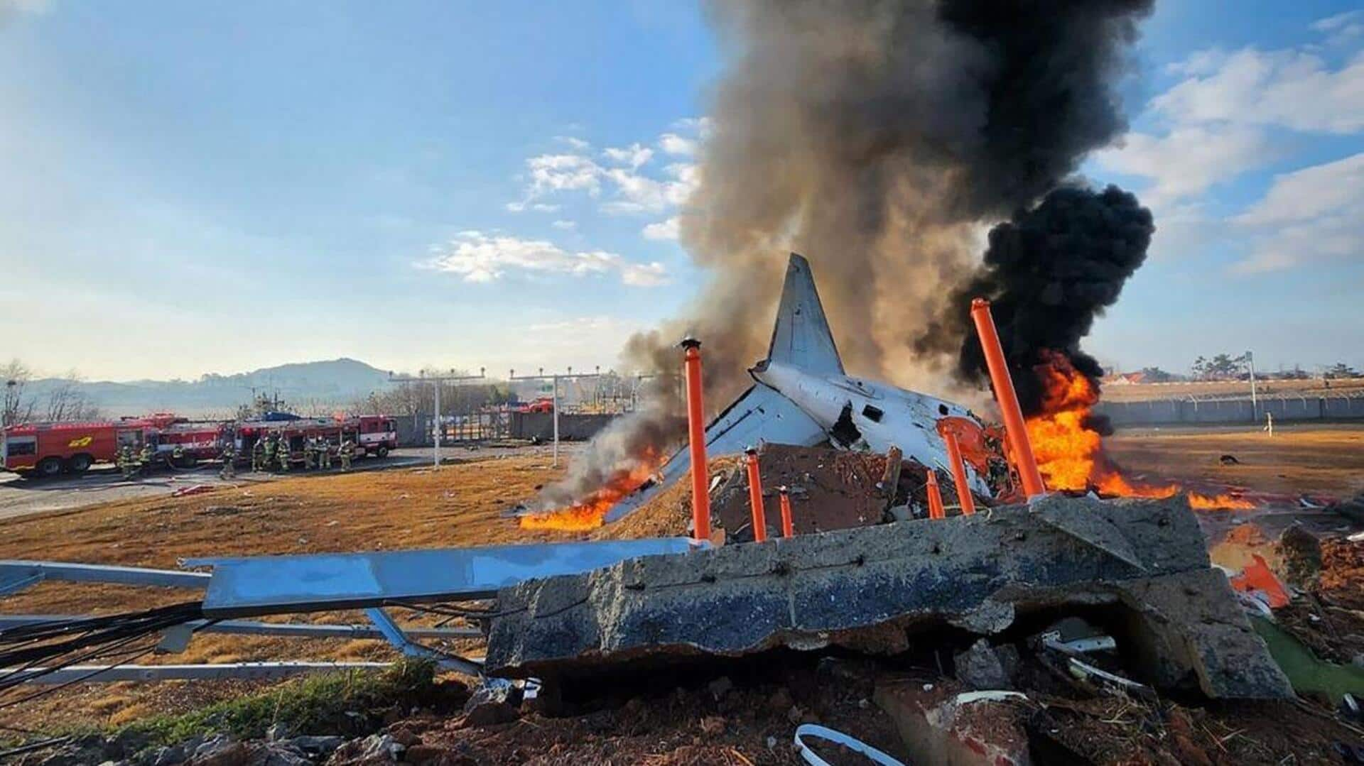 South Korea plane crash: ల్యాండింగ్‌ గేర్‌ సమస్యతో విమానం పేలుడు 