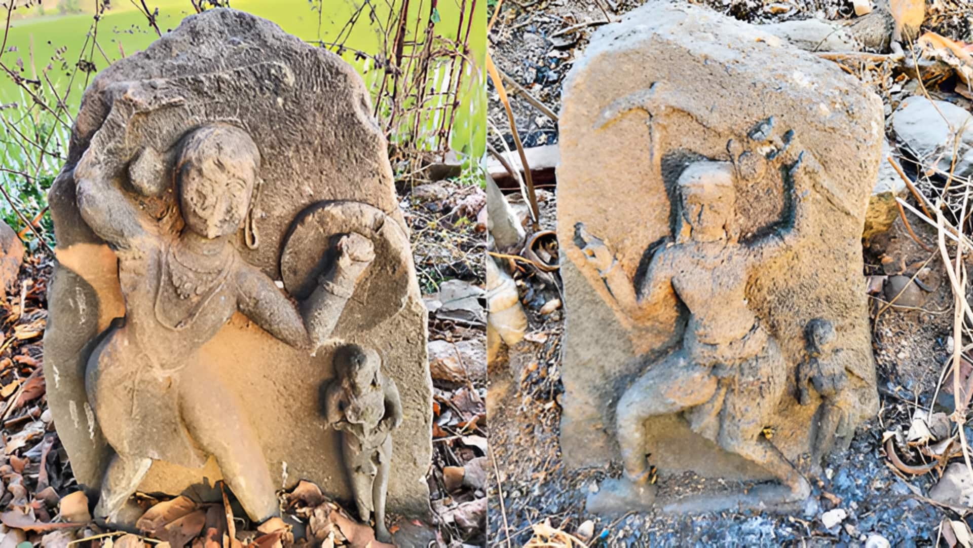 Jagtial: జగిత్యాలలో వెలుగులోకి వచ్చిన 13వ శతాబ్దపు సతి శిలలు