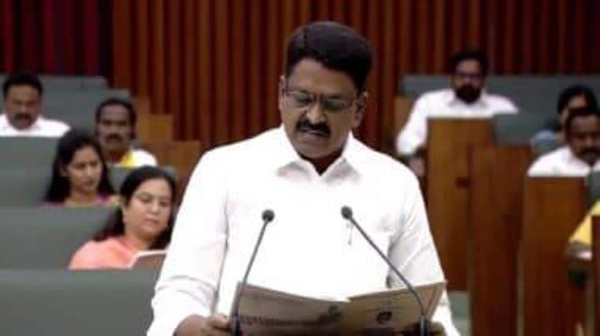 AP Annual Budget: 3.22 లక్షల కోట్ల బడ్జెట్‌కు ఏపీ క్యాబినెట్‌ ఆమోదం.. అసెంబ్లీలో ప్రవేశపెట్టిన మంత్రి పయ్యావుల