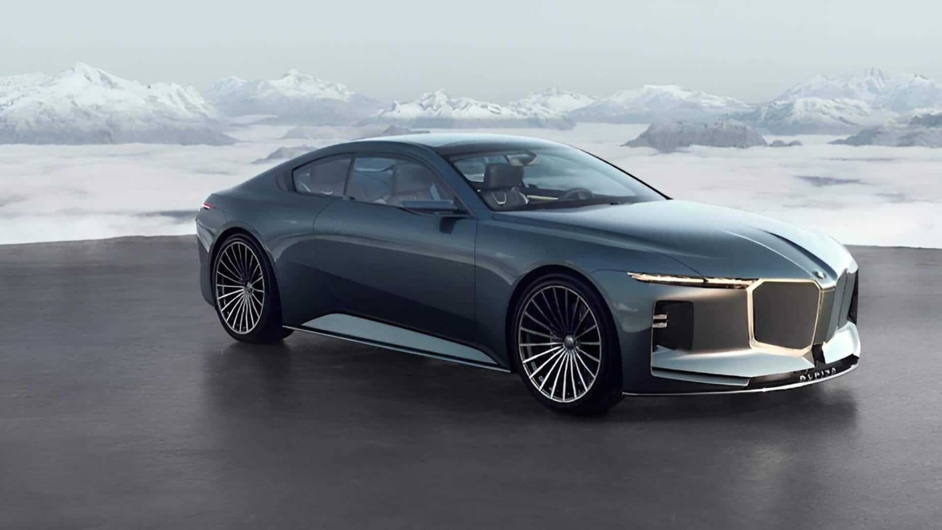 BMW Alpina Vision Concept: బీఎండబ్ల్యూ ఆల్పినా విజన్ కాన్సెప్ట్ ఆవిష్కరణ.. టాప్ 5 హైలైట్స్ ఇవే!