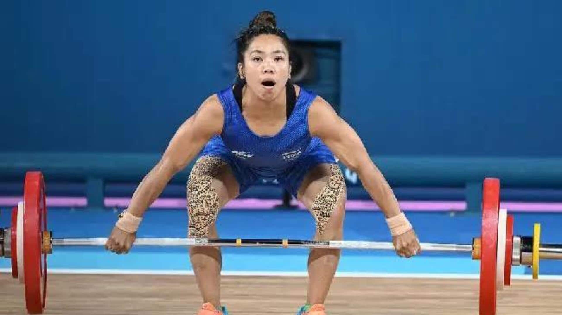 Mirabai chanu: కామన్వెల్త్‌ క్రీడల్లో భారత పతాకాన్ని మోయనున్న మీరాబాయి చాను