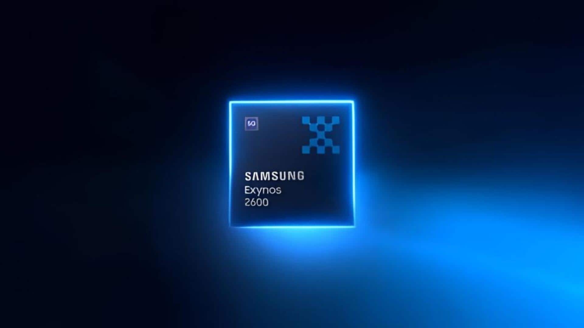 Samsung: 2nm మొబైల్ చిప్ "ఎక్సినోస్ 2600"ని పరిచయం చేసిన శాంసంగ్ 