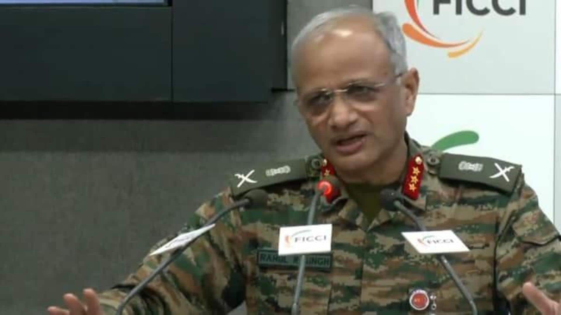 Indian Army: పాకిస్తాన్ చైనా ఆయుధాలను ఉపయోగిస్తోంది: డిప్యూటీ ఆర్మీ చీఫ్ రాహుల్ సింగ్ Indian Army: పాకిస్తాన్ చైనా ఆయుధాలను ఉపయోగిస్తోంది: డిప్యూటీ ఆర్మీ చీఫ్ రాహుల్ సింగ్