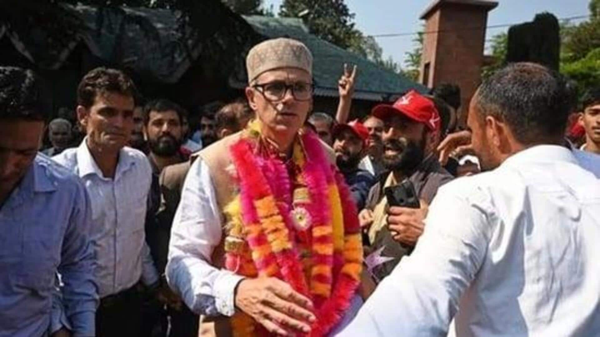 Omar Abdullah: నేడే జమ్మూ కాశ్మీర్ ముఖ్యమంత్రిగా ఒమర్ అబ్దుల్లా ప్రమాణ స్వీకారం..  