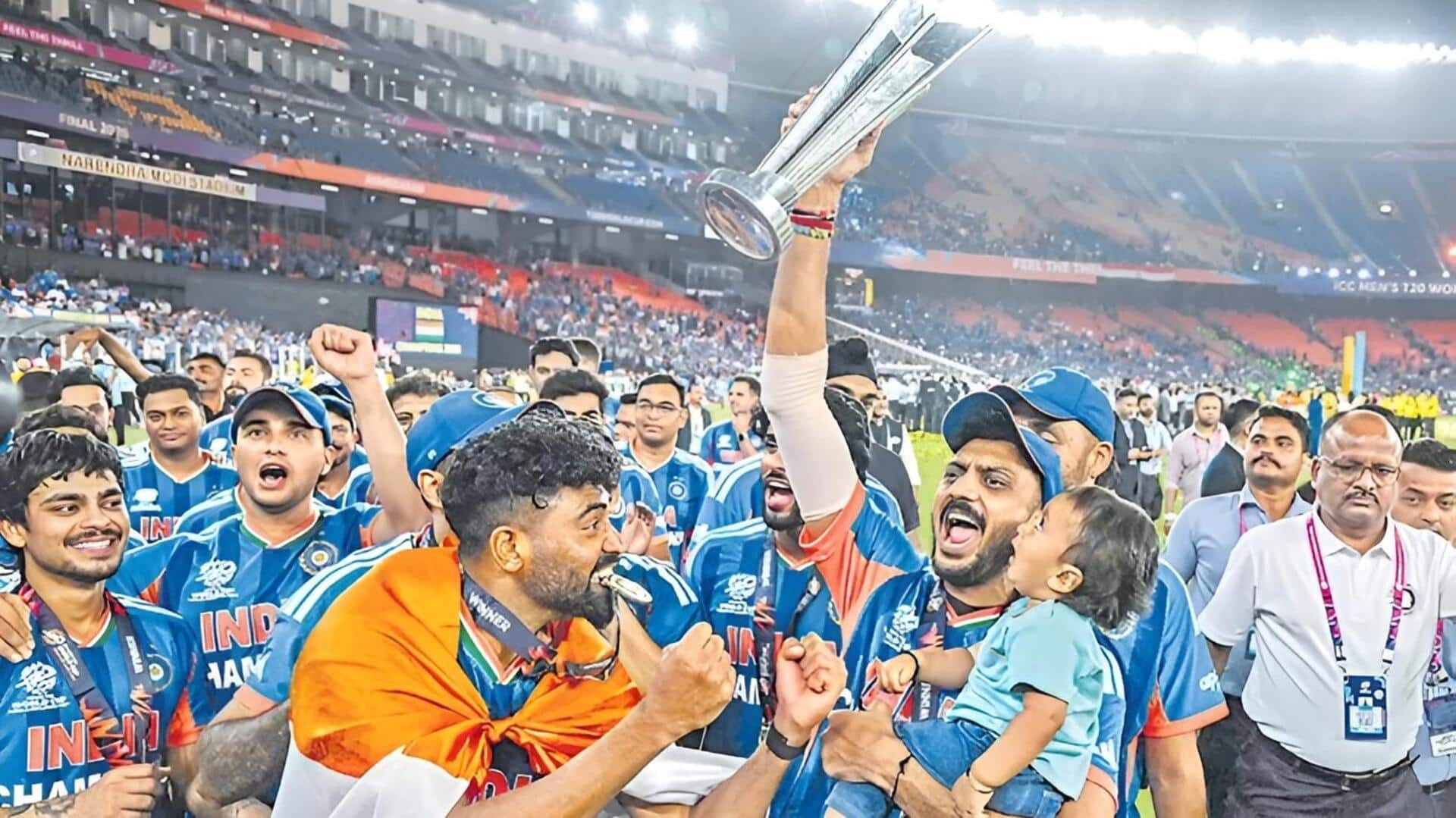 T20 World Cup: భారత్ వరల్డ్‌కప్ విజయం.. పలువురు ఆటగాళ్లు రెండోసారి..