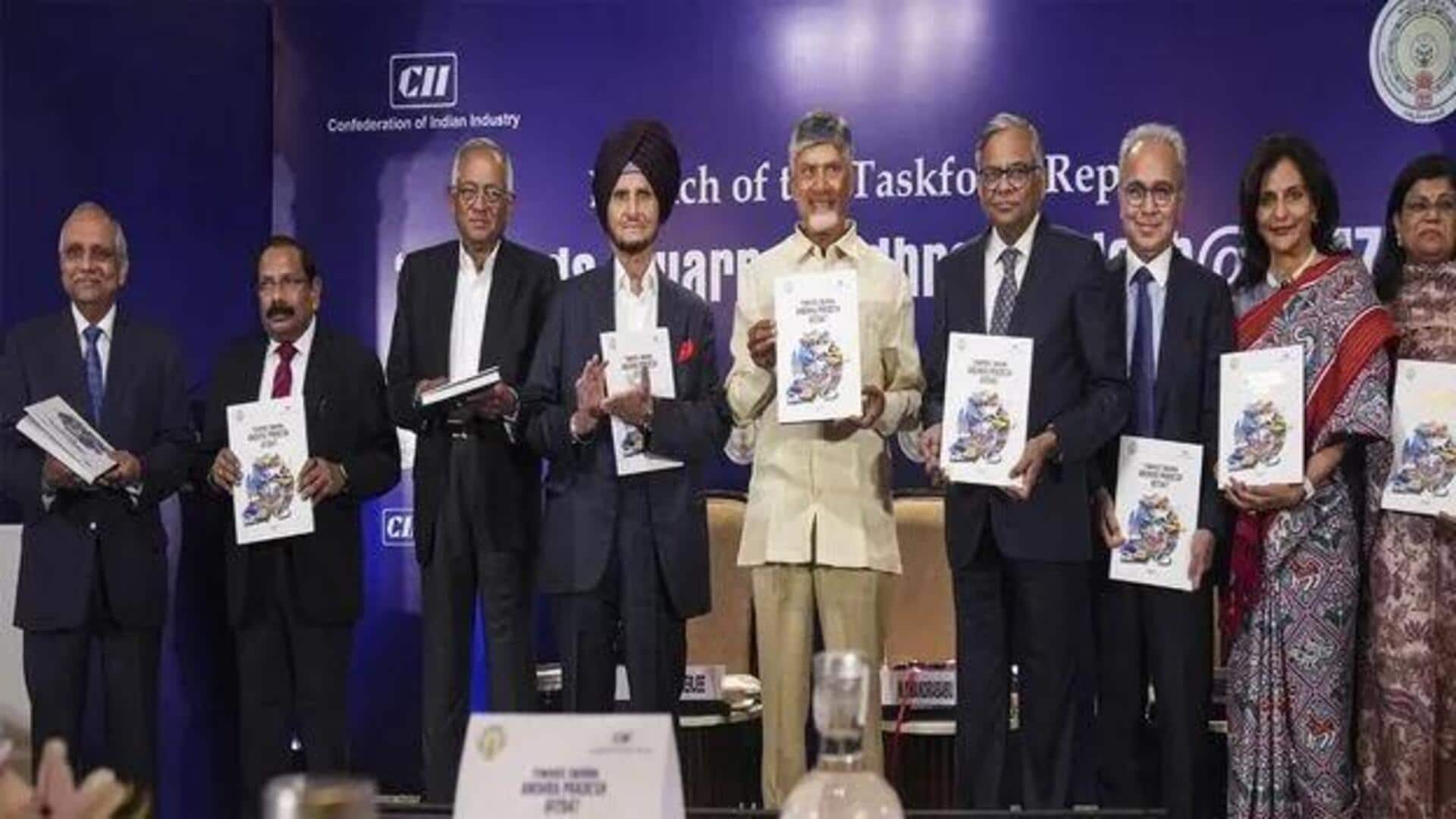 Chandra babu: 2.4 ట్రిలియన్ డాలర్ల ఆర్థిక వ్యవస్థే లక్ష్యం.. సీఎం చంద్రబాబు ప్రకటన Chandra babu: 2.4 ట్రిలియన్ డాలర్ల ఆర్థిక వ్యవస్థే లక్ష్యం.. సీఎం చంద్రబాబు ప్రకటన