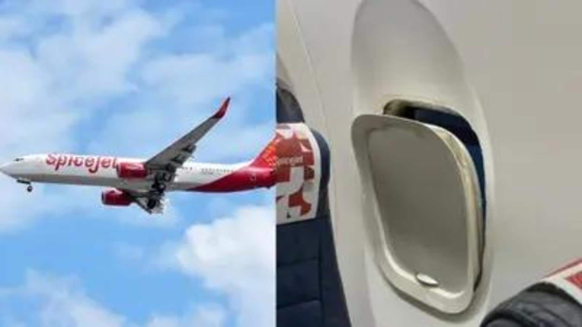 SpiceJet: గోవా-పూణె విమానంలో షాకింగ్ ఘటన.. గాల్లో ఉండగా ఊడిన కిటికీ ఫ్రేమ్.. ప్రయాణికుల ఆందోళన