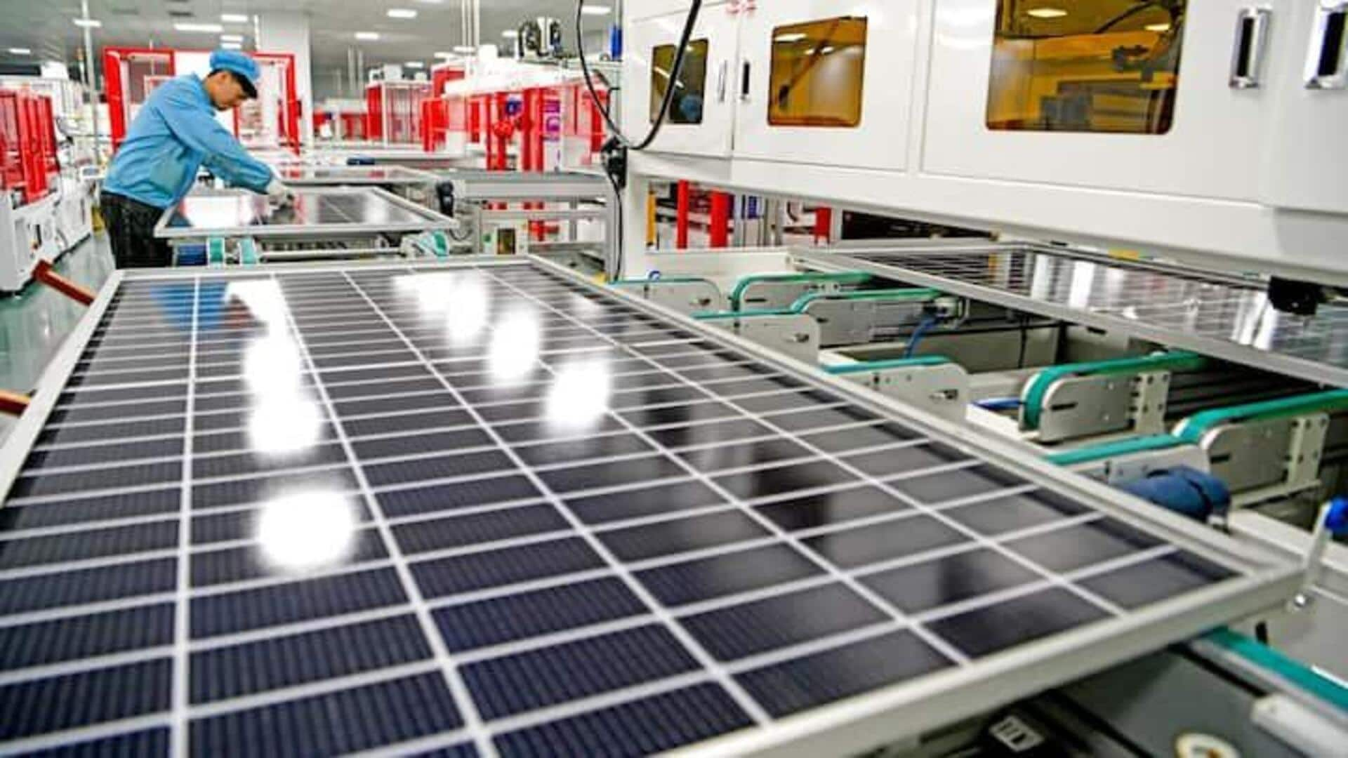 Solar Manufacturing: సోలార్ తయారీని పెంచేందుకు $1 బిలియన్ల సబ్సిడీకి భారత్ ప్రణాళిక..!