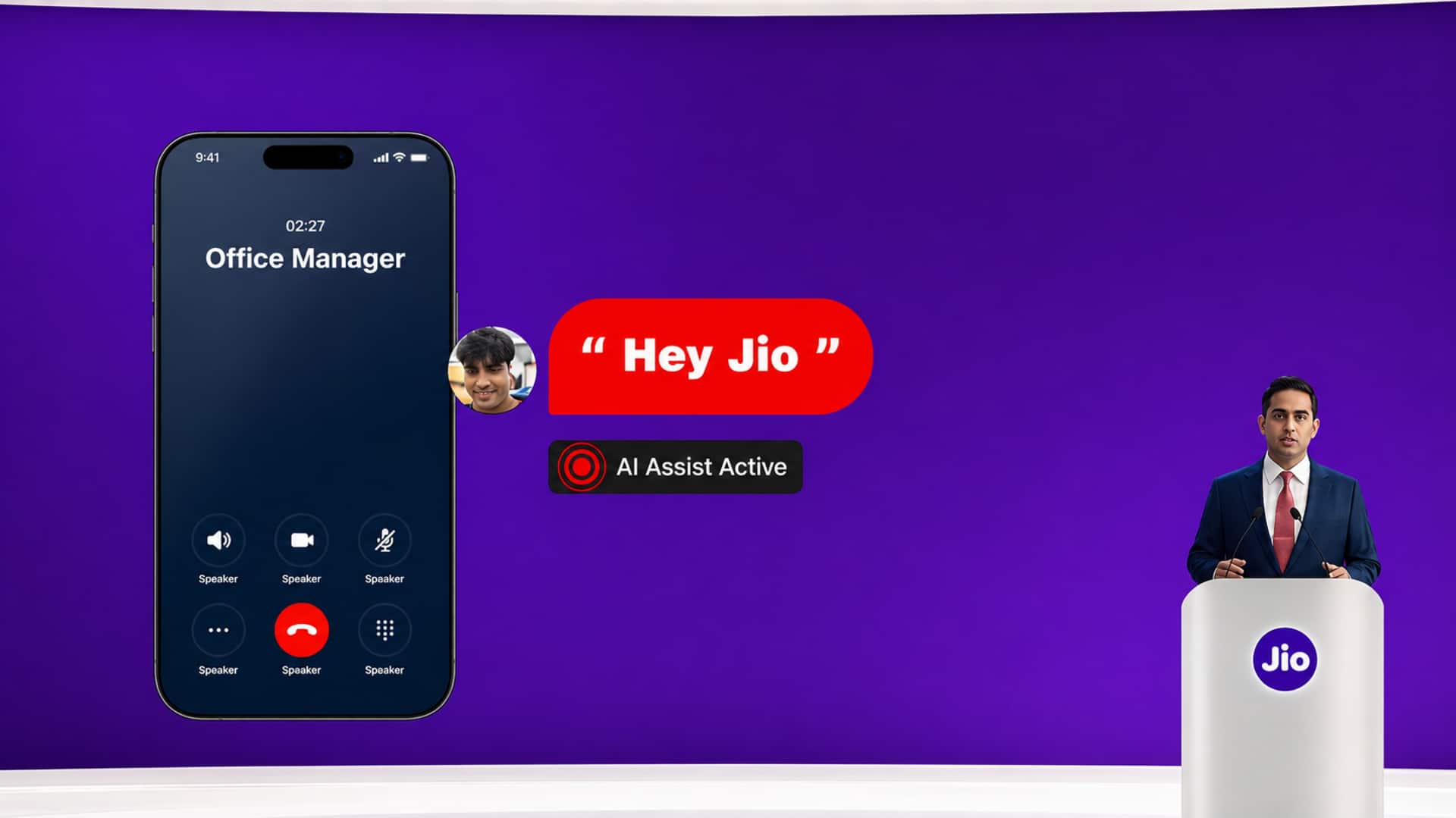 Jio AI Call Agent: ఇక 'హే జియో'అంటే చాలు.. కాల్‌లోకి ఏఐ ఎంట్రీ.. జియో AGMలో భారీ ప్రకటనలు