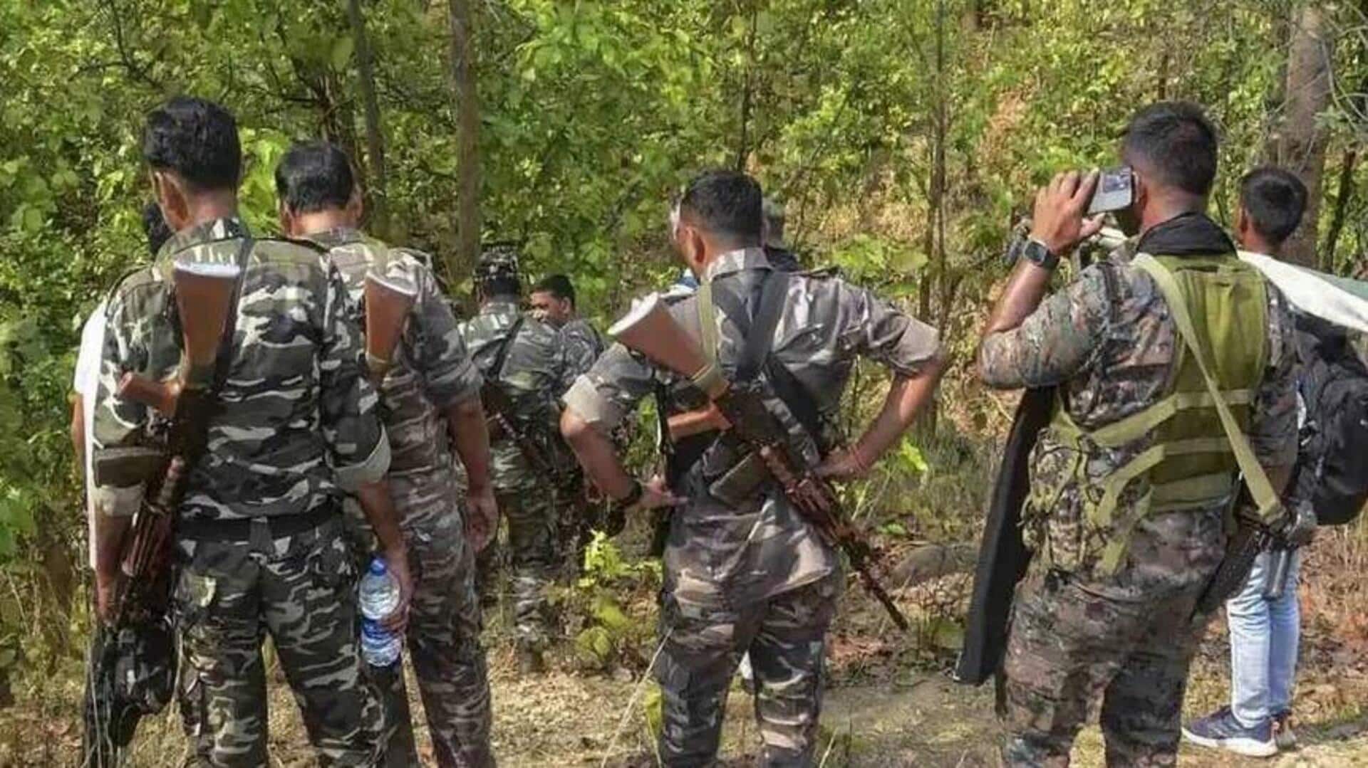 Chhattisgarh Encounter: ఛత్తీస్‌గఢ్‌లో భారీ ఎన్ కౌంటర్.. ముగ్గురు నక్సలైట్లు హతం