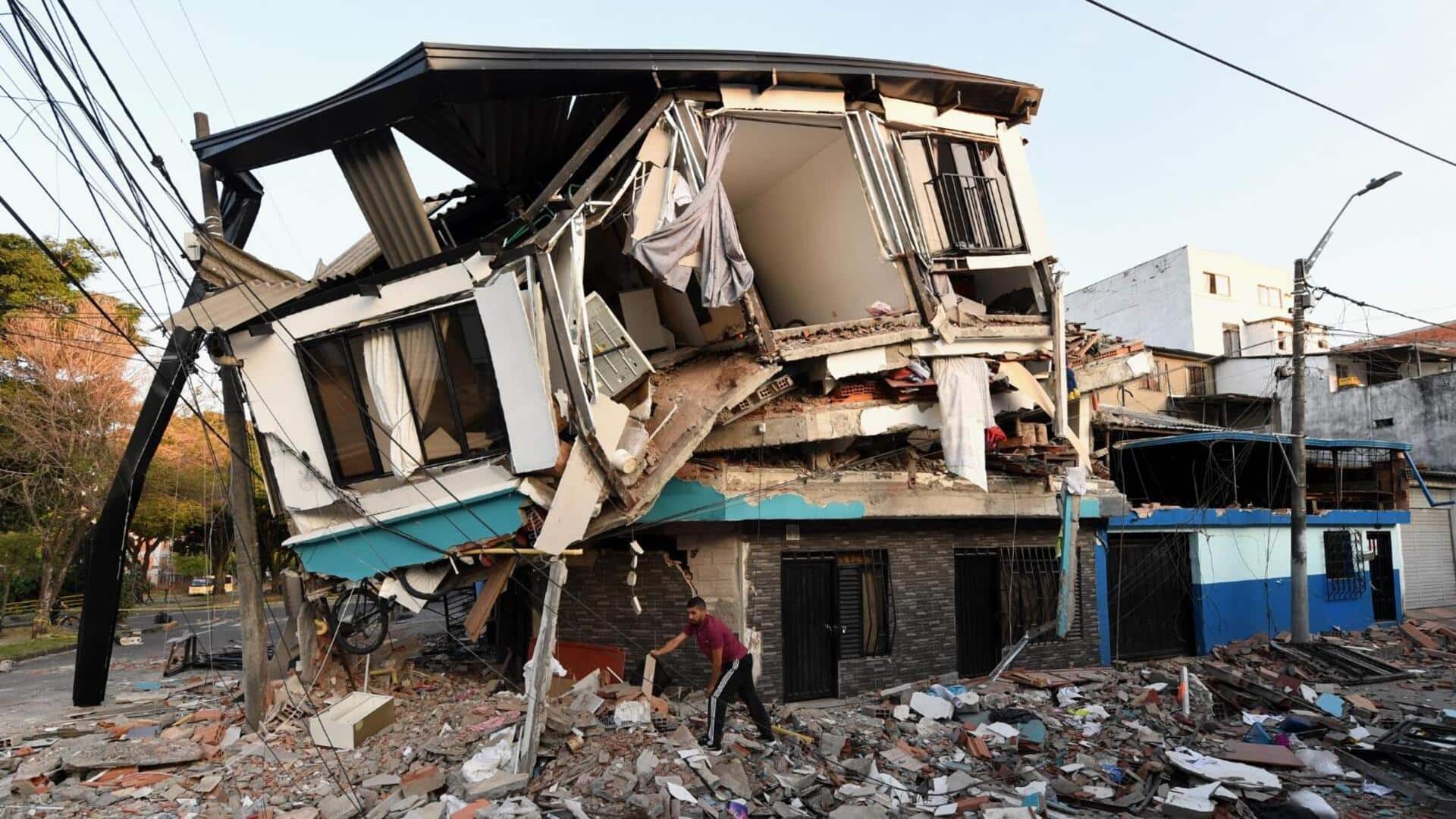 Colombia Earthquake: కొలంబియాను కుదిపేసిన భారీ భూకంపం.. 3,000 మందికి పైగా గల్లంతు