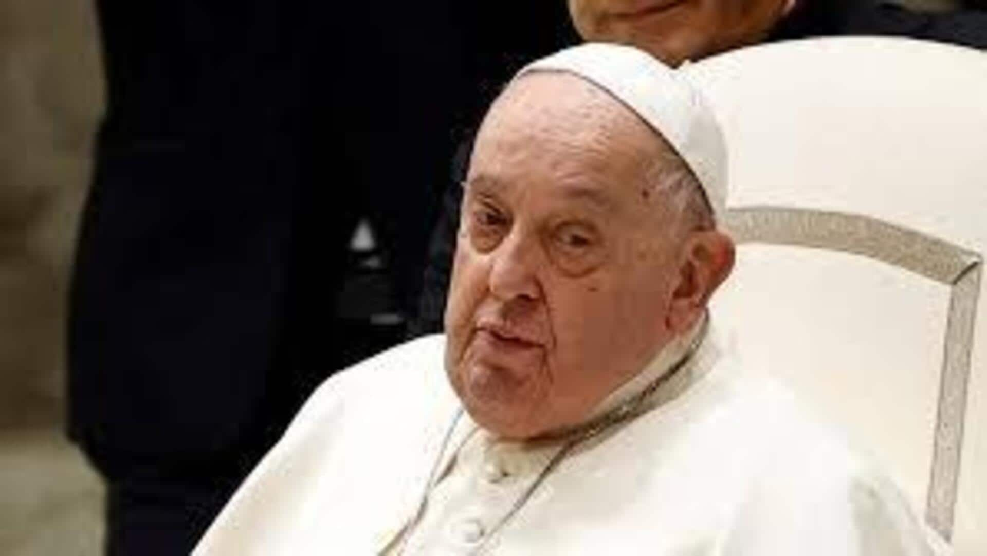 Pope Francis: బ్రోన్కైటిస్‌తో రోమ్ ఆసుపత్రిలో చేరిన పోప్ ఫ్రాన్సిస్‌.. 